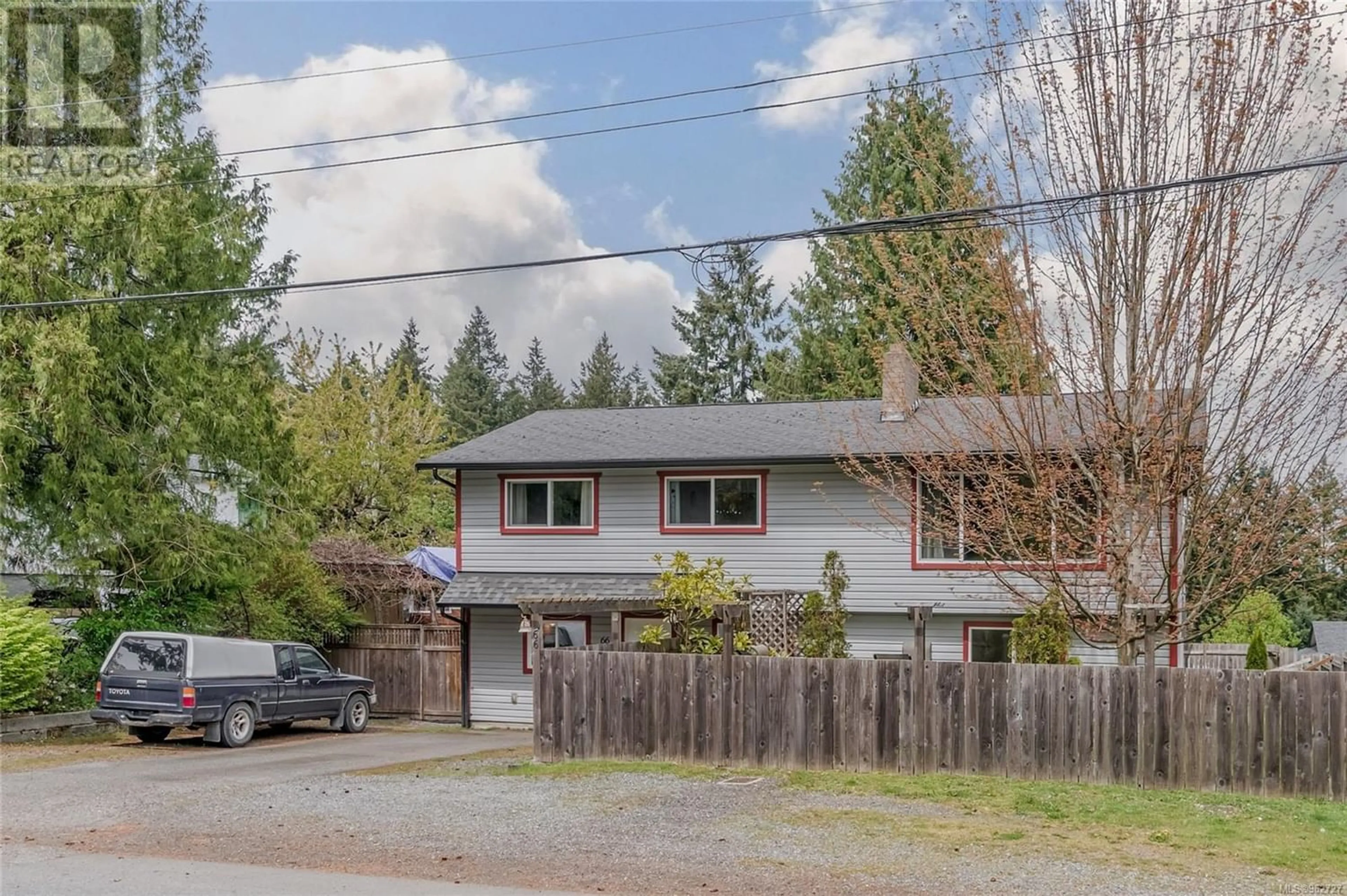 Frontside or backside of a home for 66 Roberta Rd W, Nanaimo British Columbia V9X1A6