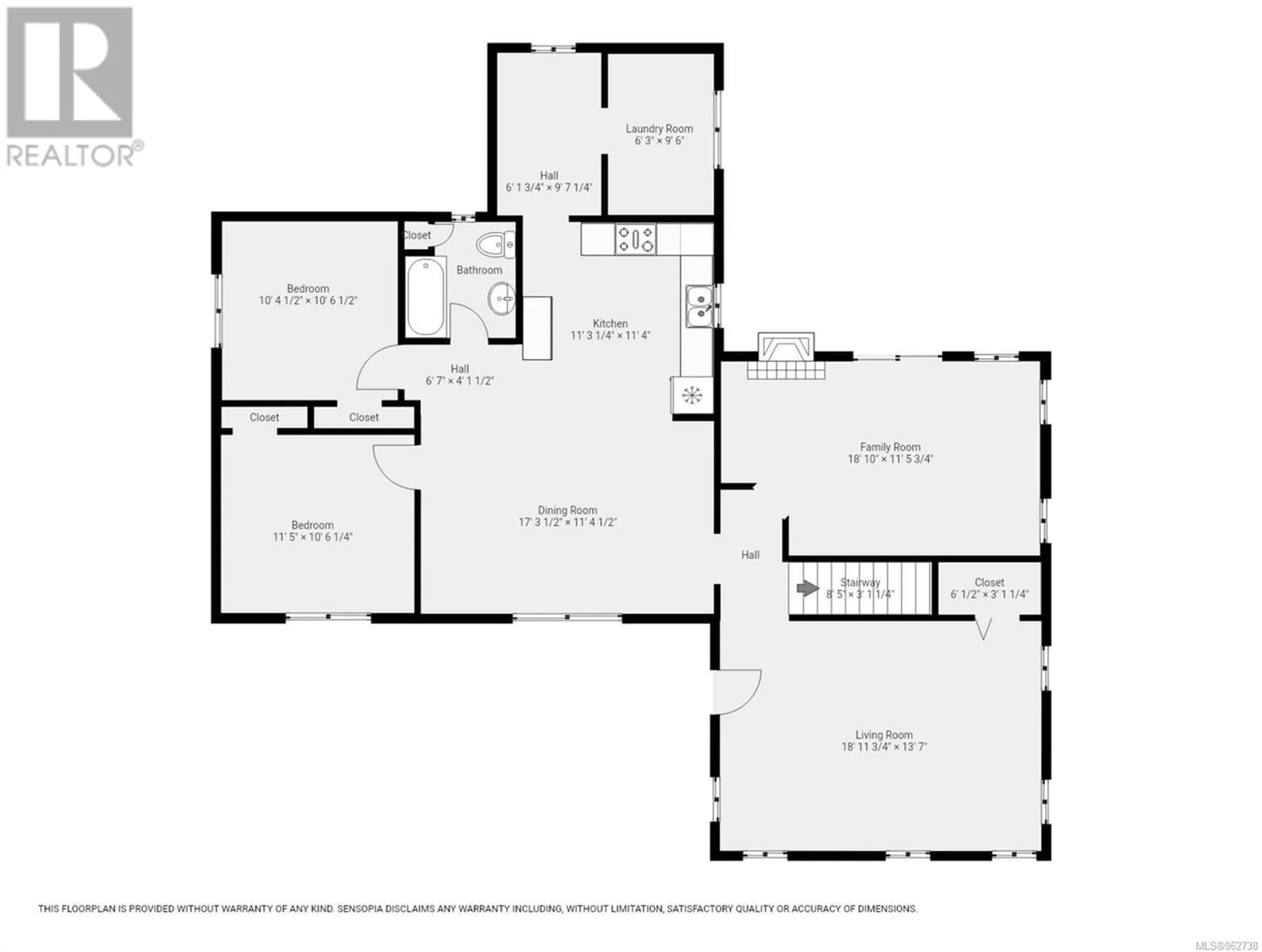Floor plan for 290 Erickson Rd, Campbell River British Columbia V9W1S5