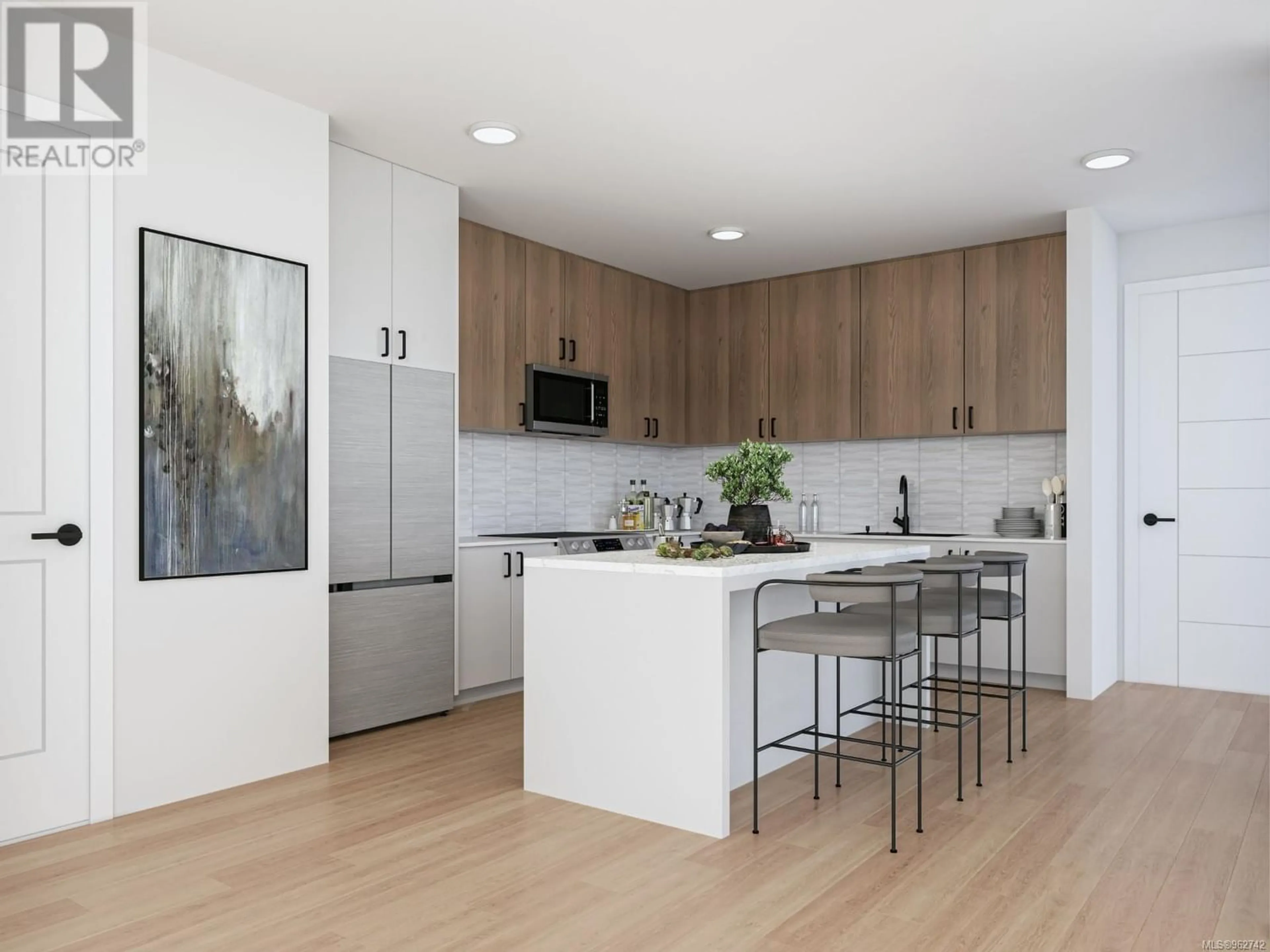 Contemporary kitchen for 313 2770 Winster Rd, Langford British Columbia V9B3P5