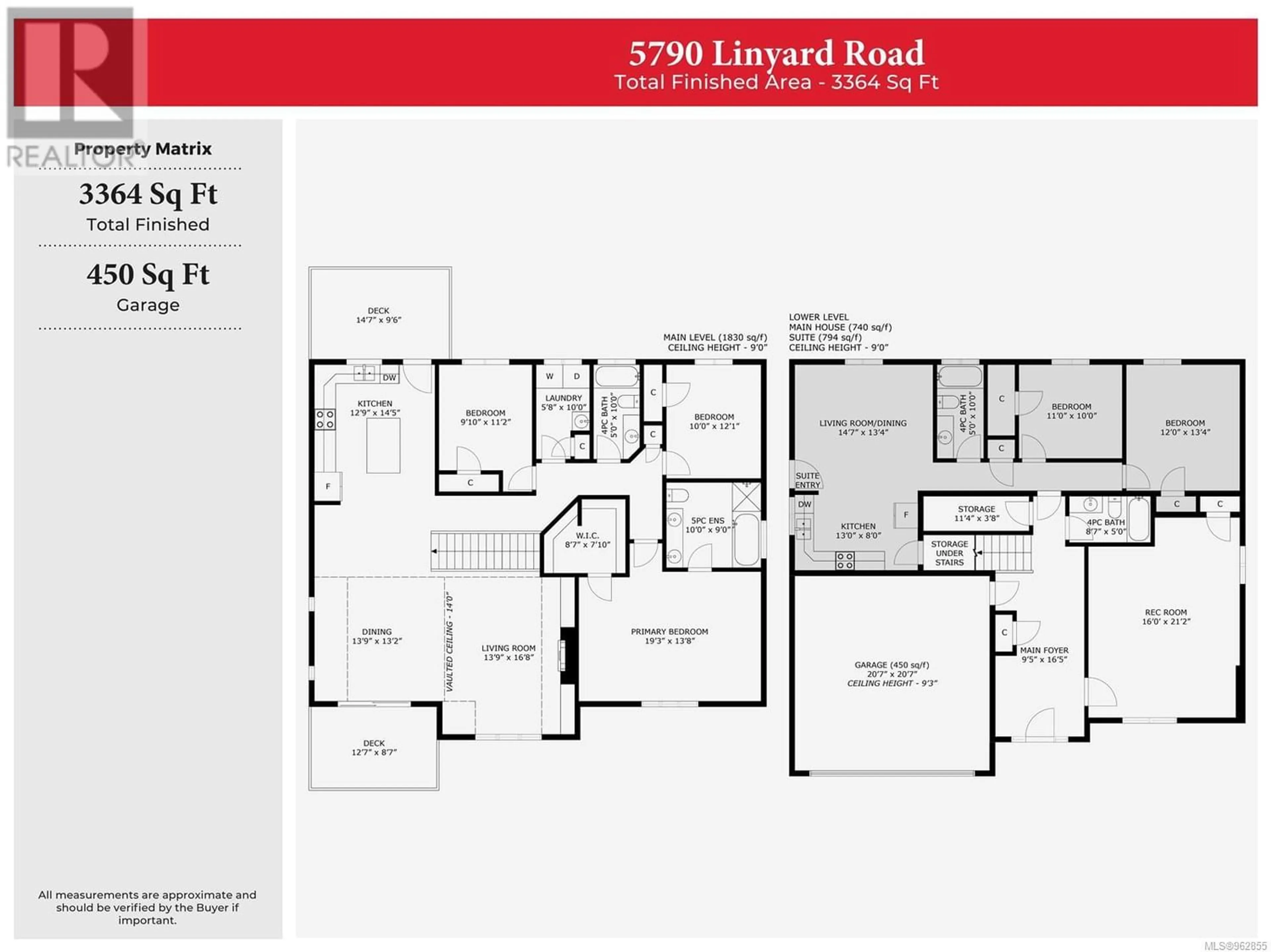 Floor plan for 5790 Linyard Rd, Nanaimo British Columbia V9T0G6