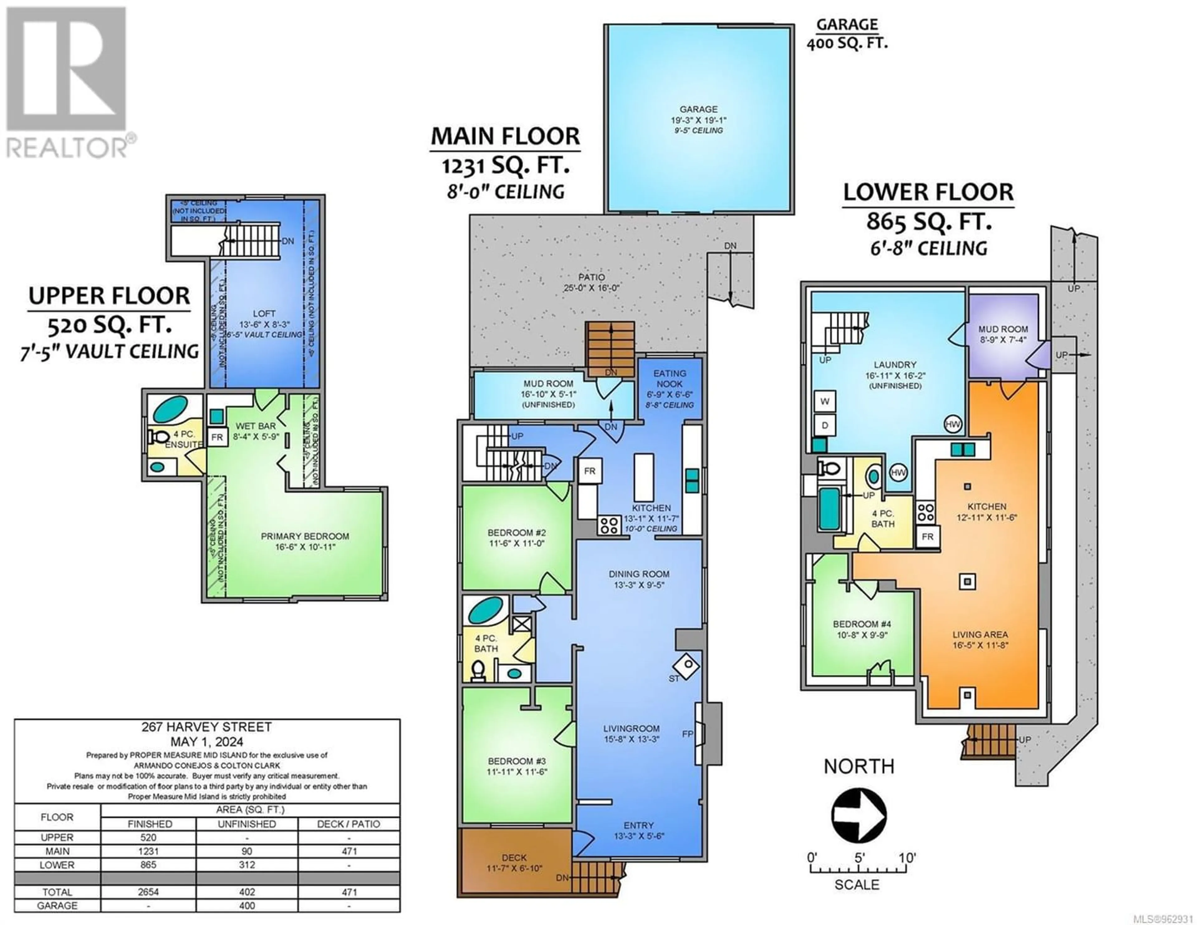 Floor plan for 267 Harvey St, Nanaimo British Columbia V9R3W6
