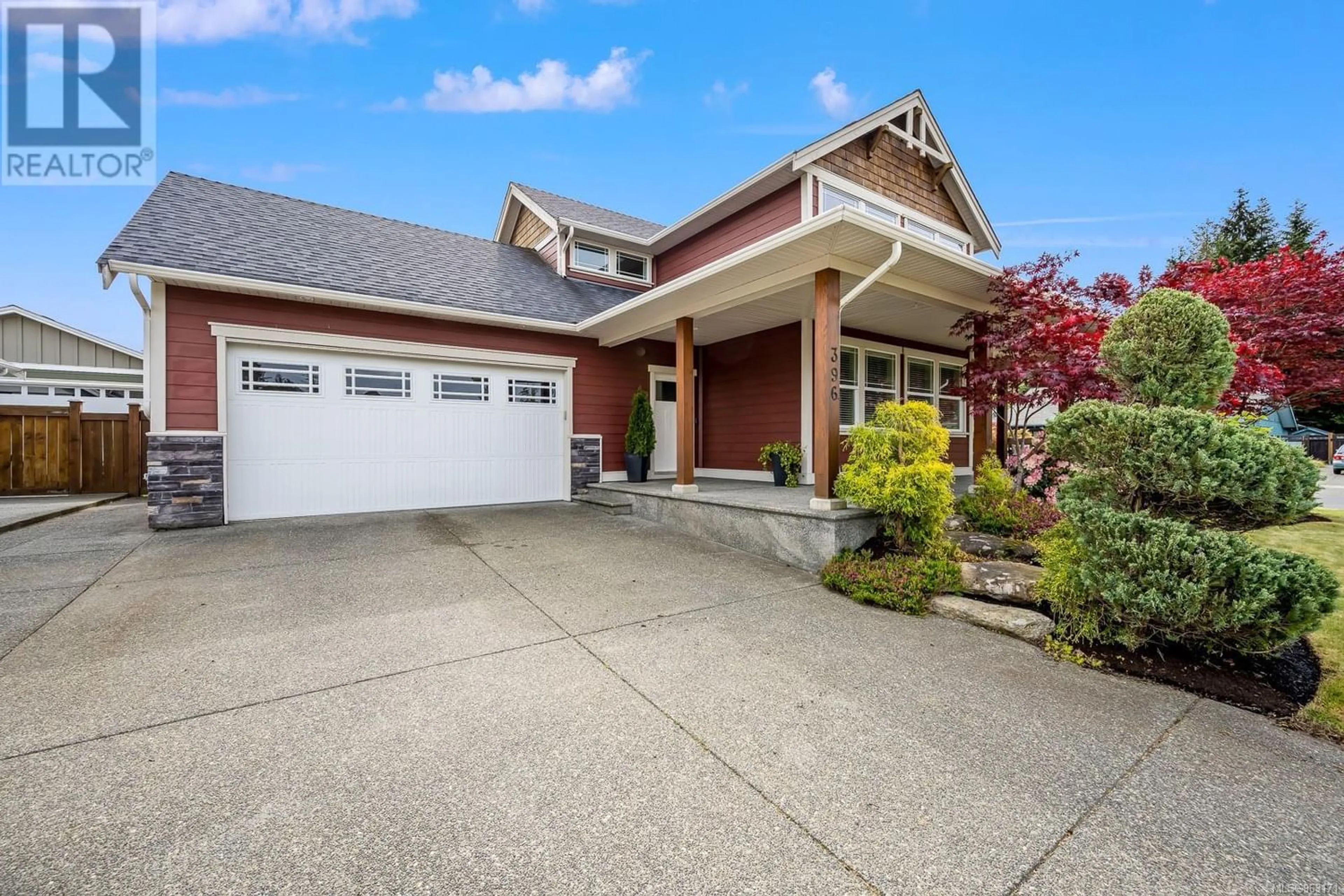 Frontside or backside of a home for 396 Serenity Dr, Campbell River British Columbia V9W0A7
