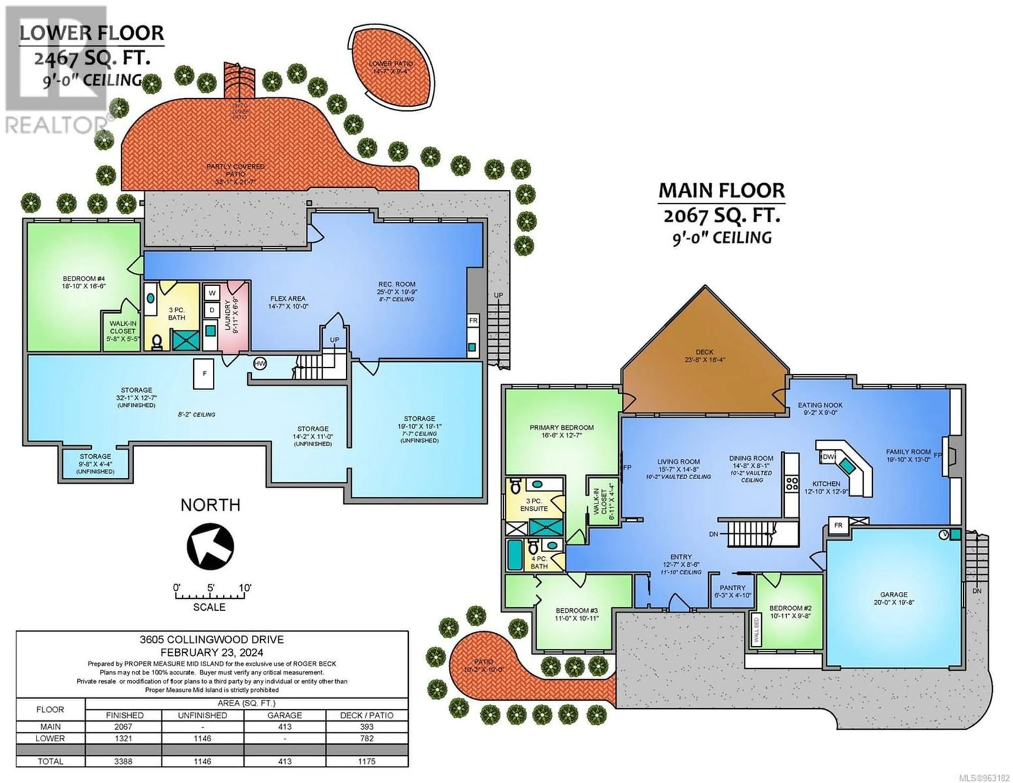 Floor plan for 3605 Collingwood Dr, Nanoose Bay British Columbia V9P9G3