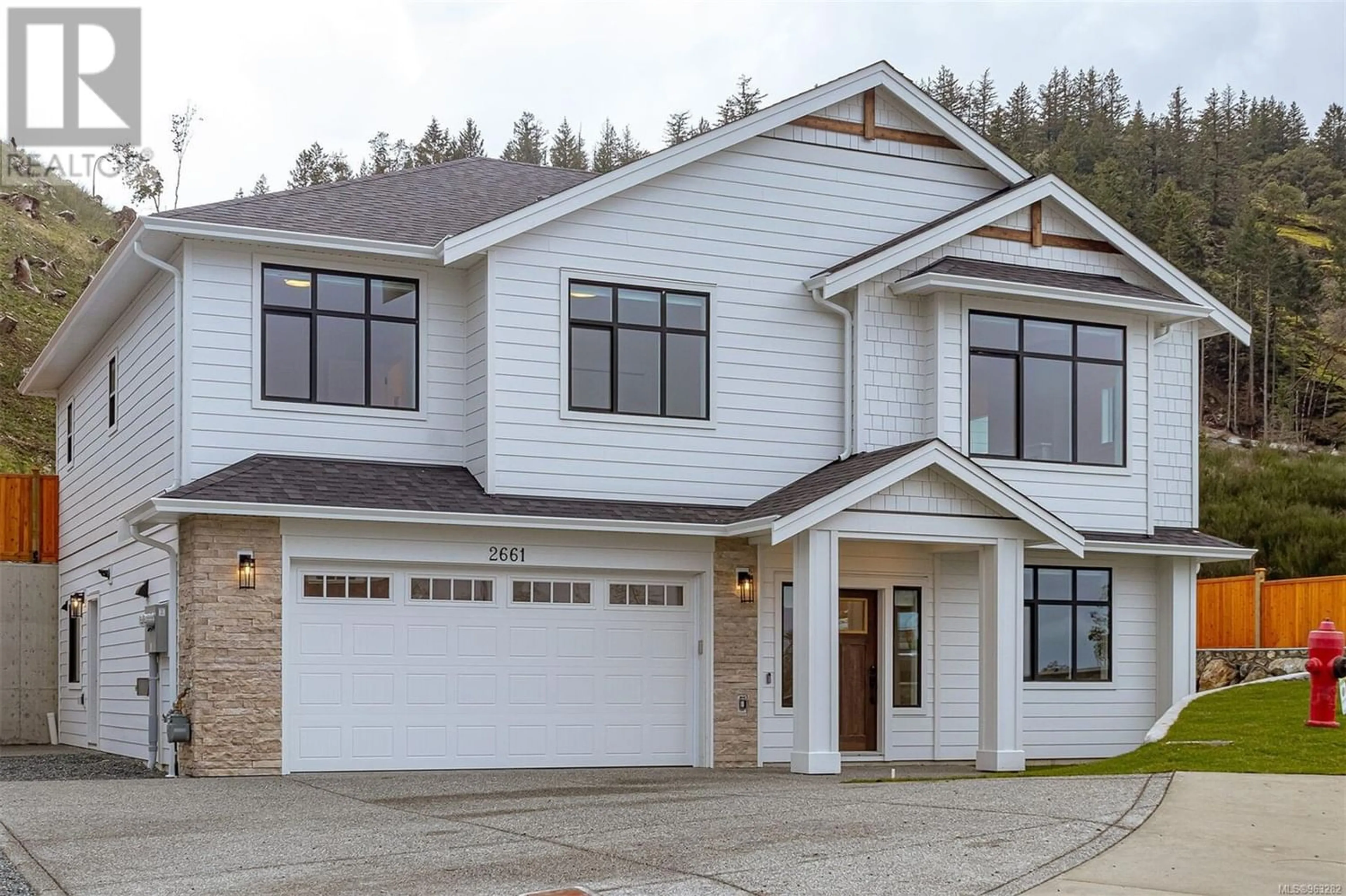 Home with vinyl exterior material for 2661 Mica Pl, Langford British Columbia V9B5N1