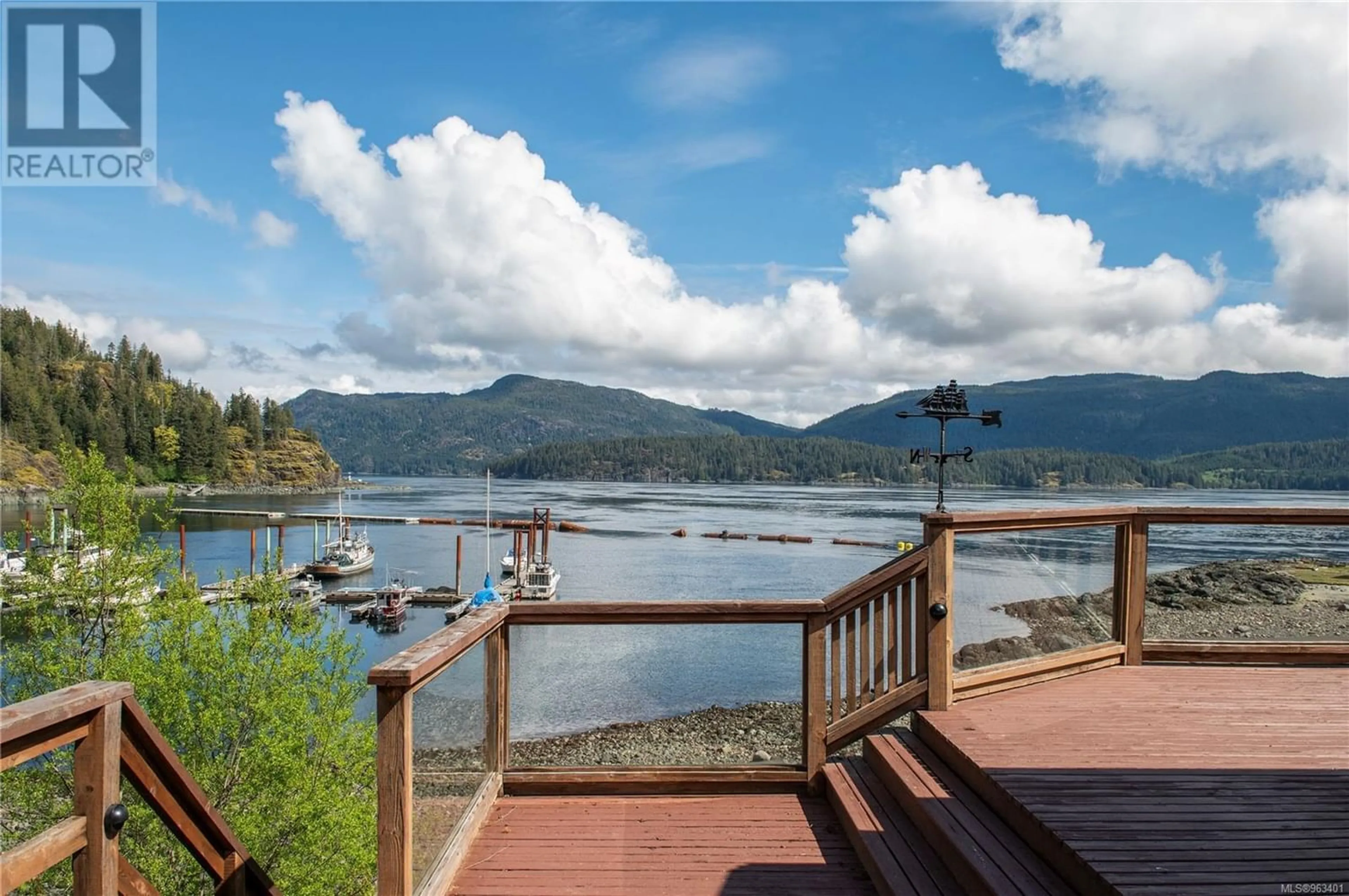 Patio, water/lake/river/ocean view for 15078 Ripple Rock Rd, Campbell River British Columbia V9H1N9