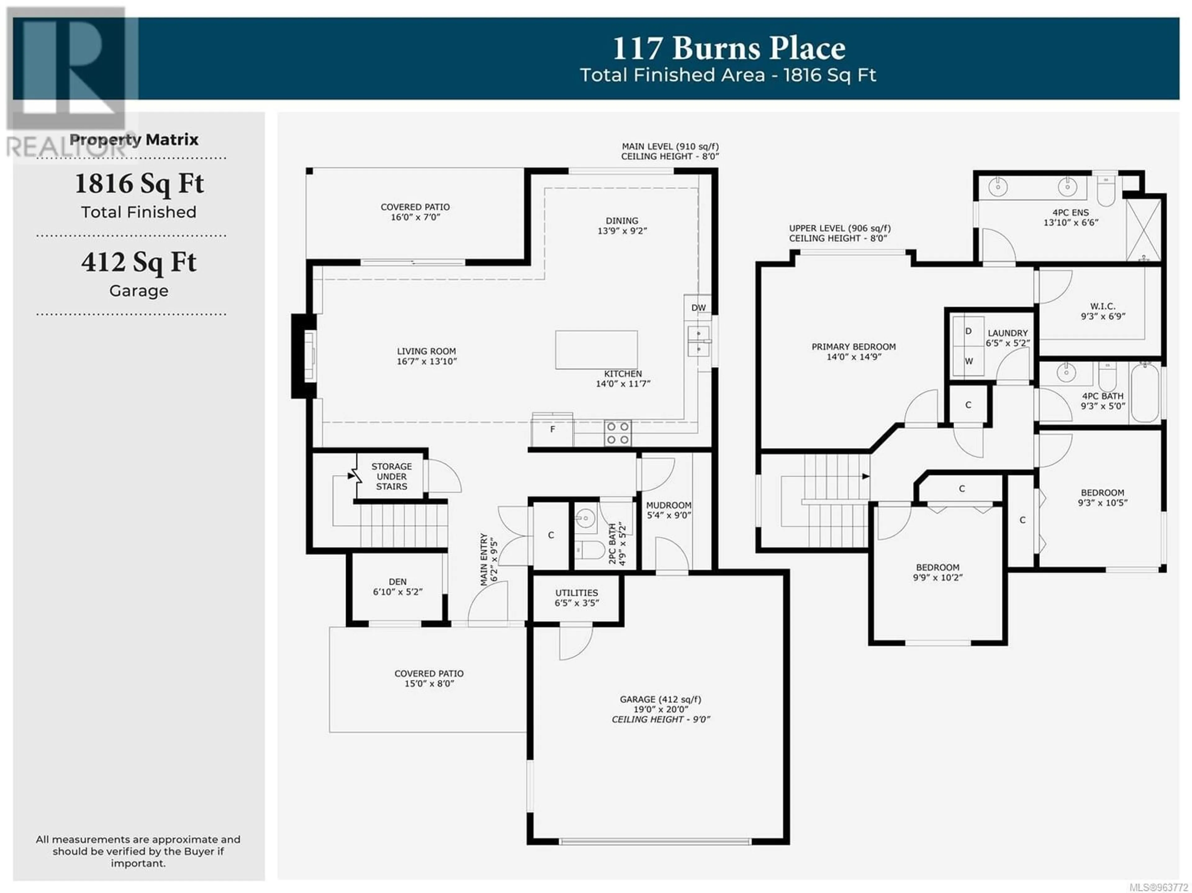 Floor plan for 117 Burns Pl, Ladysmith British Columbia V9G1P8