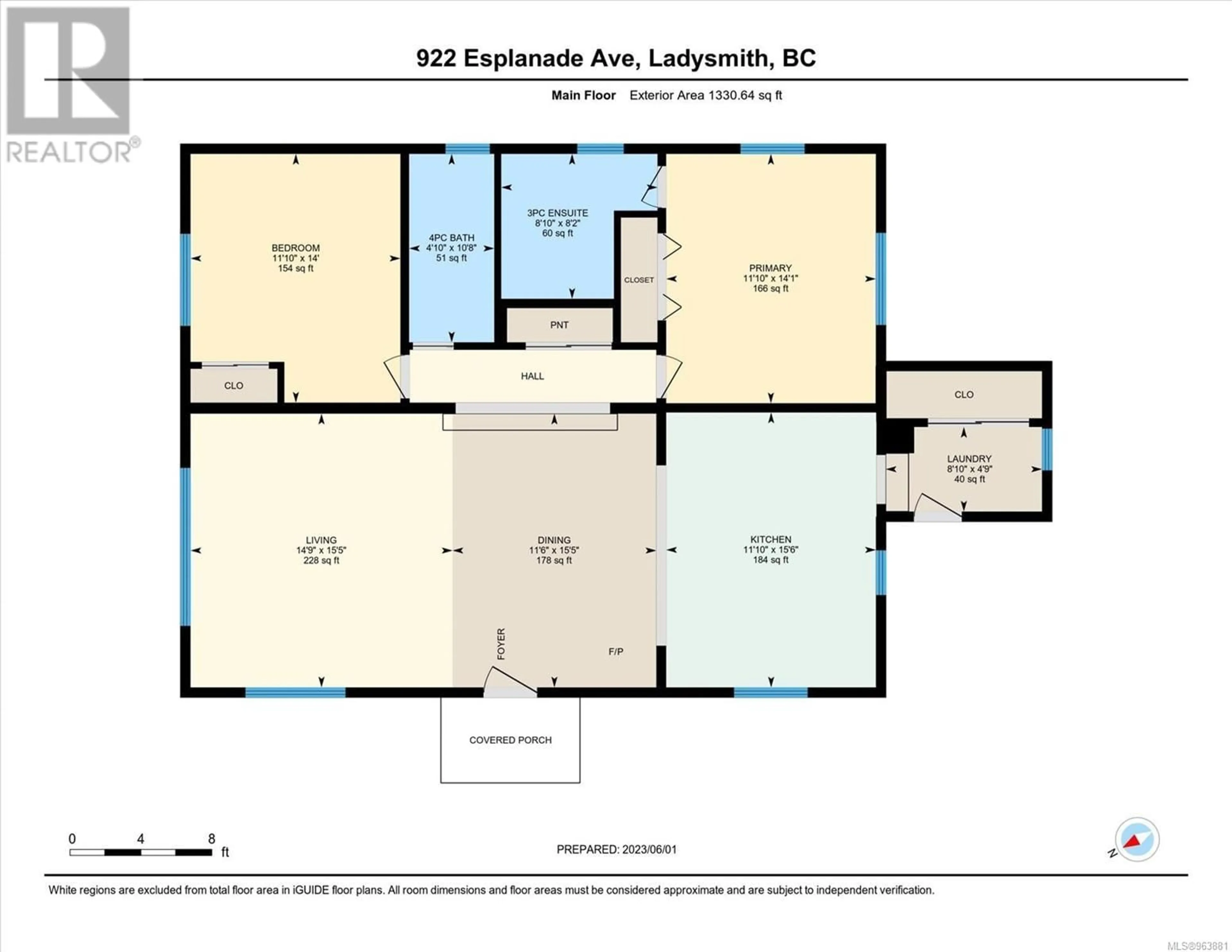 Floor plan for 922 Esplanade Ave, Ladysmith British Columbia V9G1A7