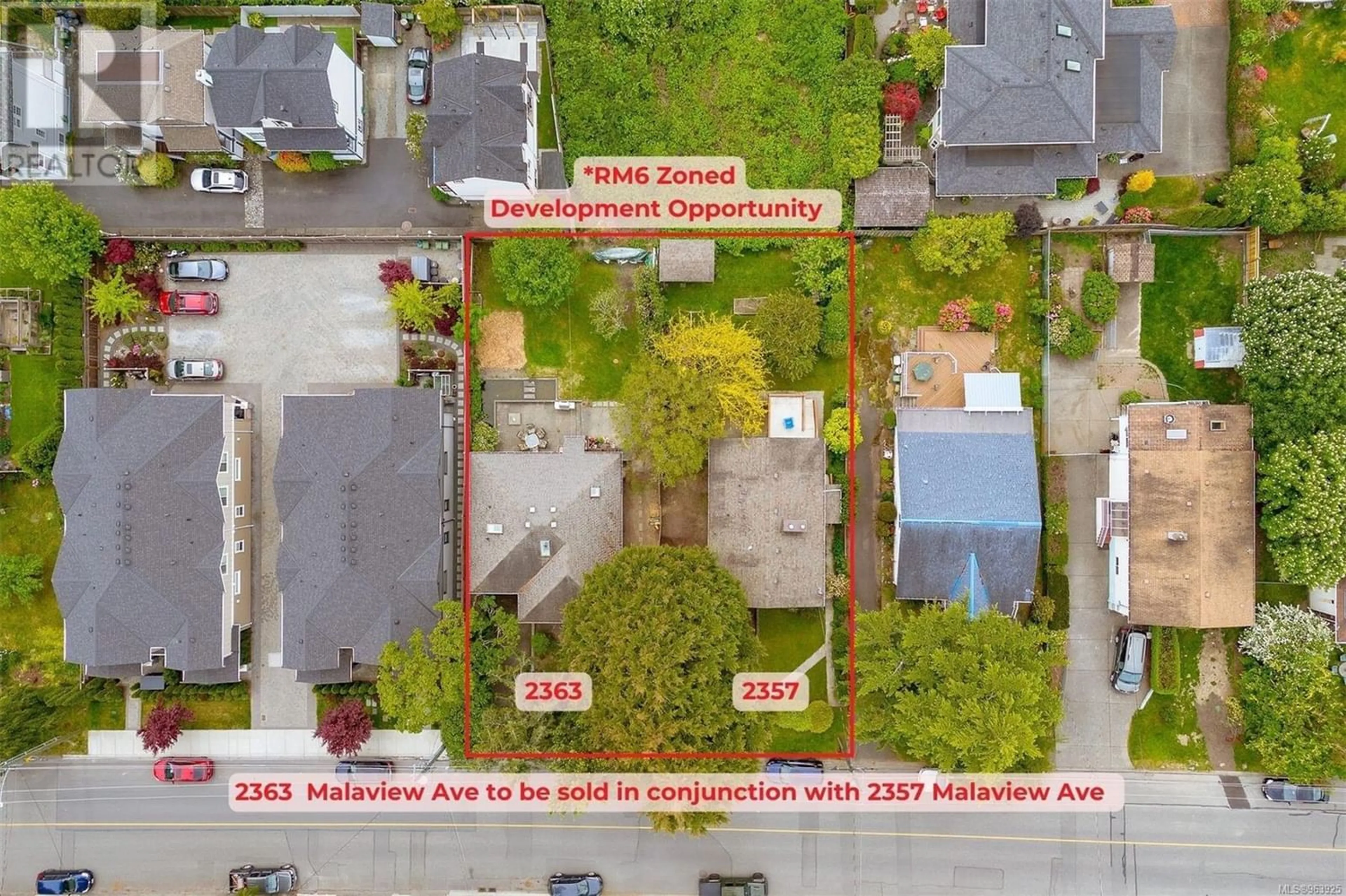 Frontside or backside of a home for 2357 Malaview Ave, Sidney British Columbia V8L2G1