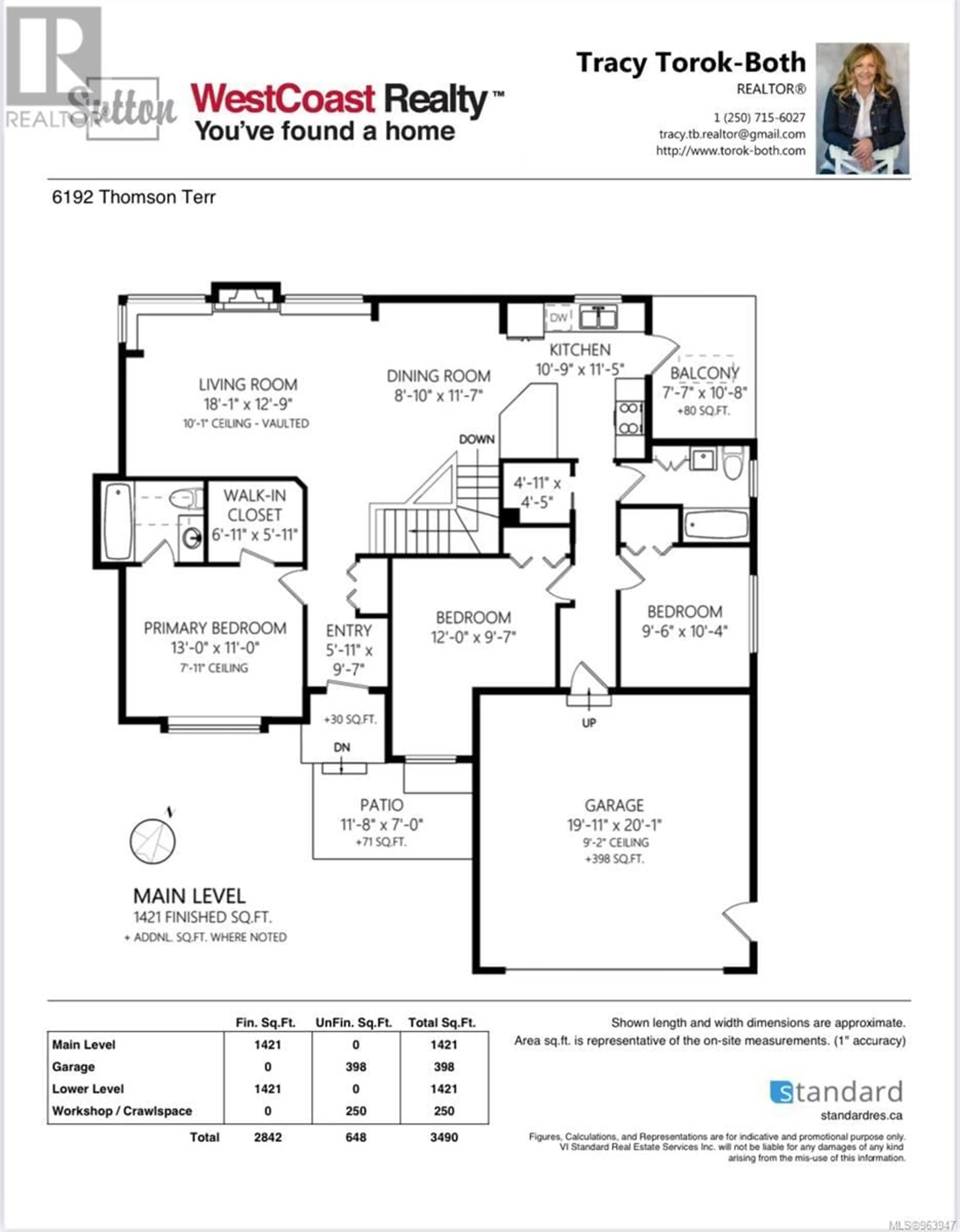 Floor plan for 6192 Thomson Terr, Duncan British Columbia V9L5R1