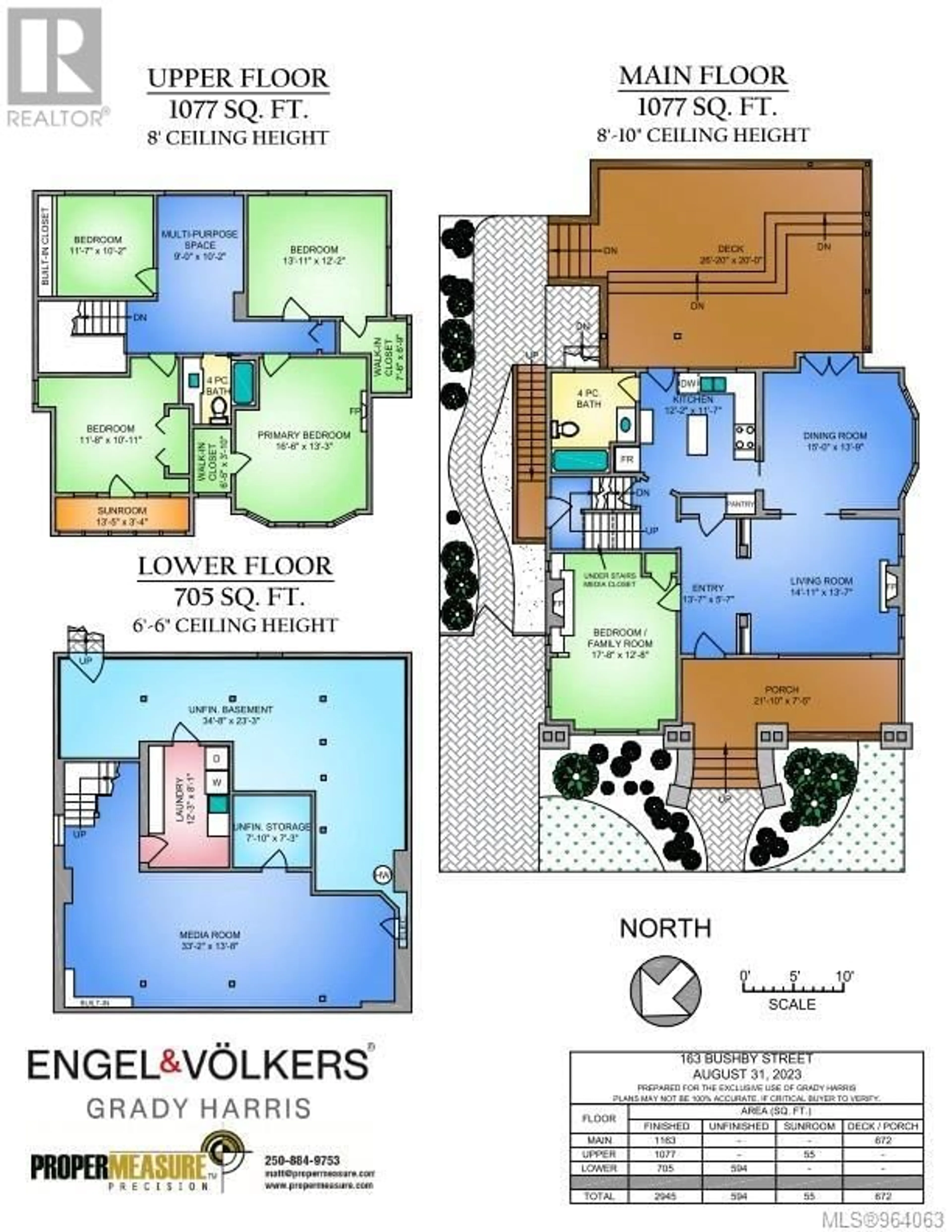 Floor plan for 163 Bushby St, Victoria British Columbia V8S1B5