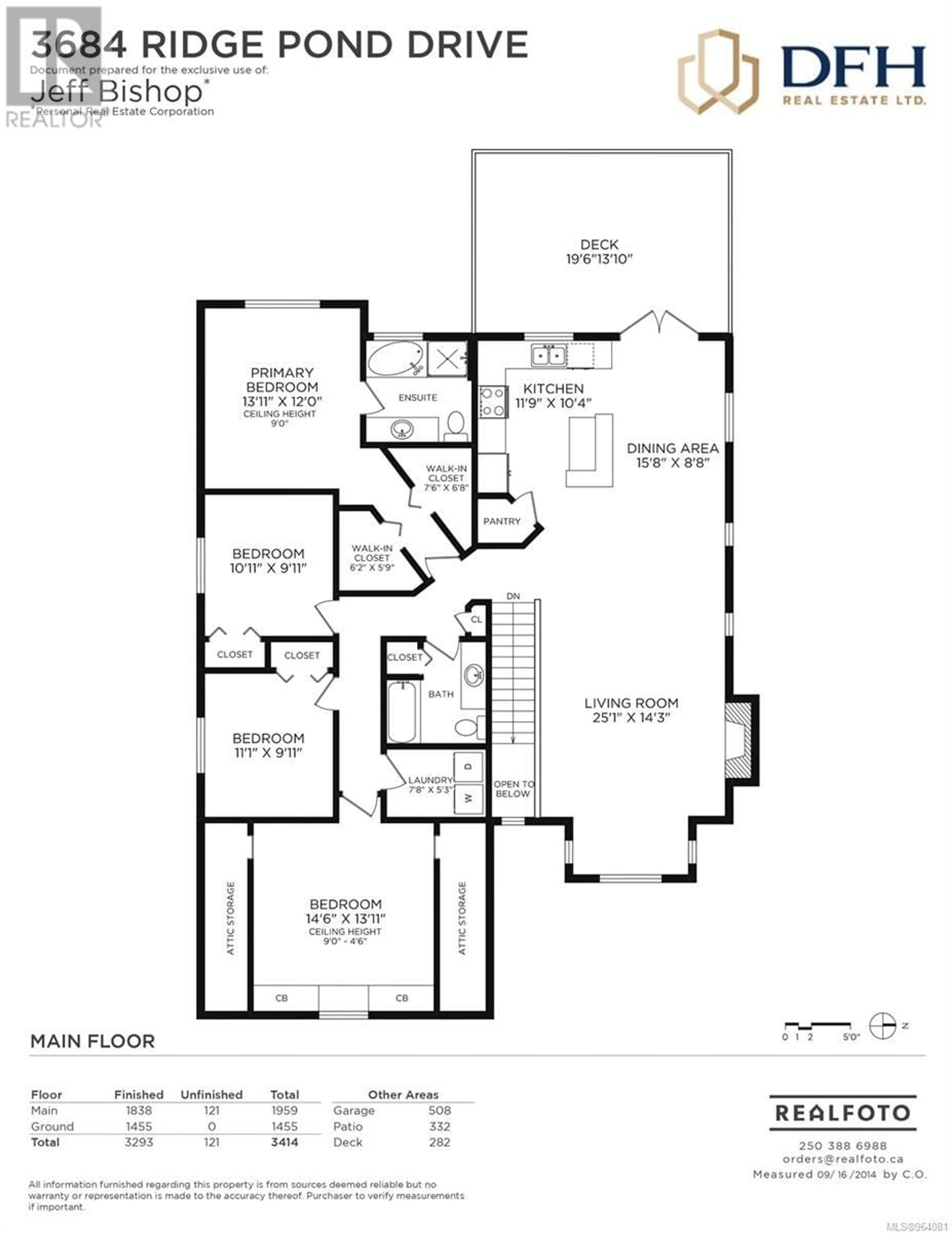 Floor plan for 3684 Ridge Pond Dr, Langford British Columbia V9C4M8