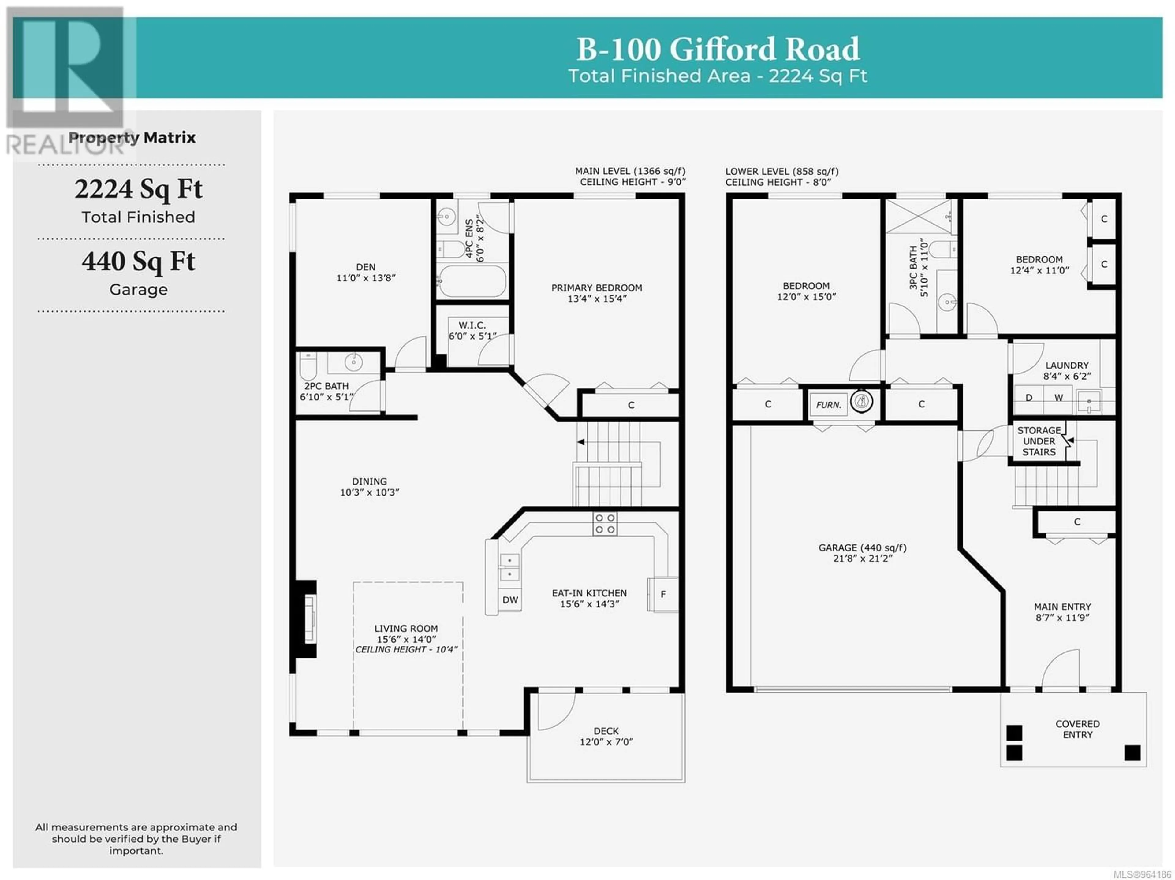 Floor plan for B 100 Gifford Rd, Ladysmith British Columbia V9G1B8