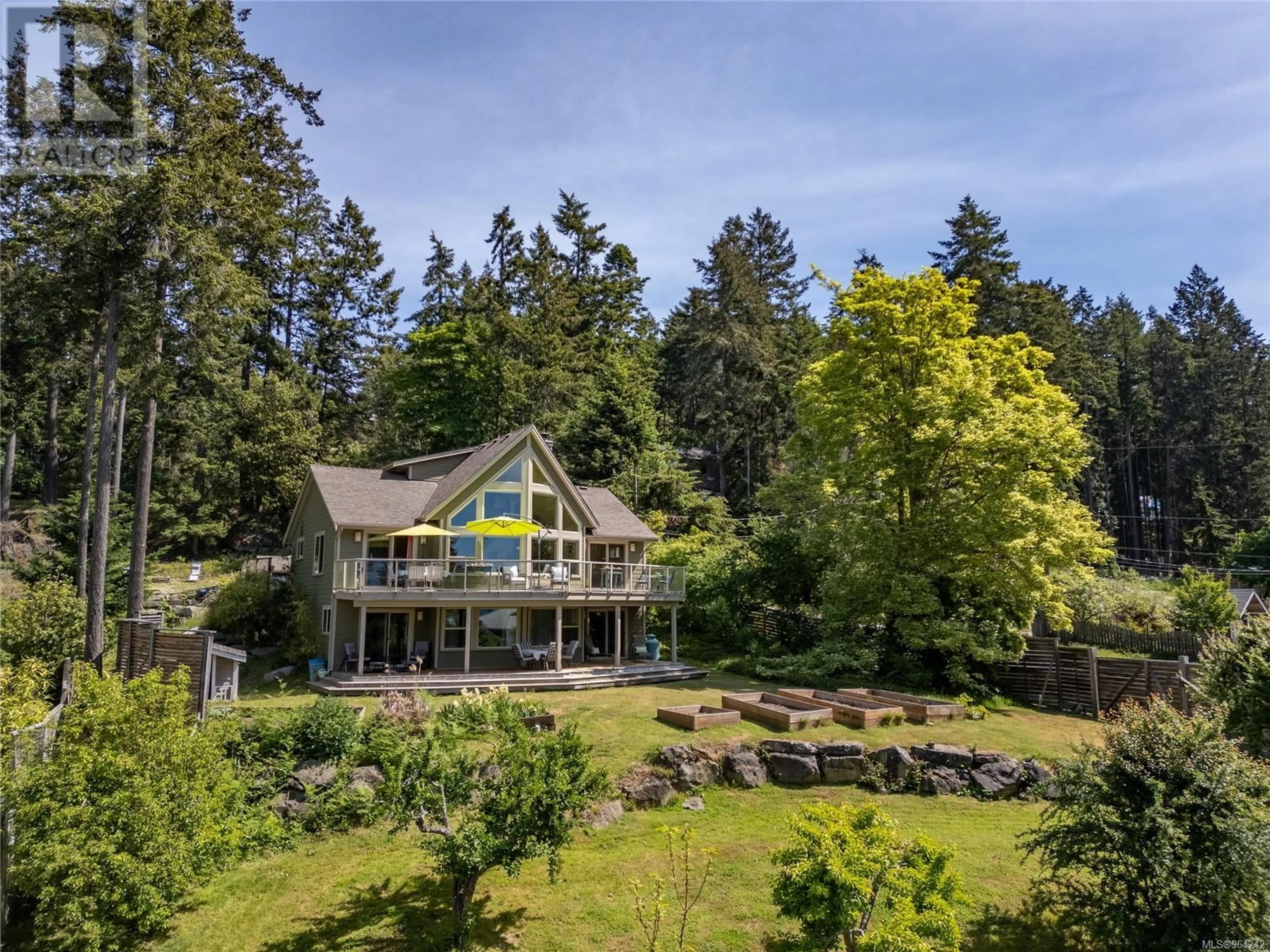 Frontside or backside of a home for 2641 Schooner Way, Pender Island British Columbia V0N2M2