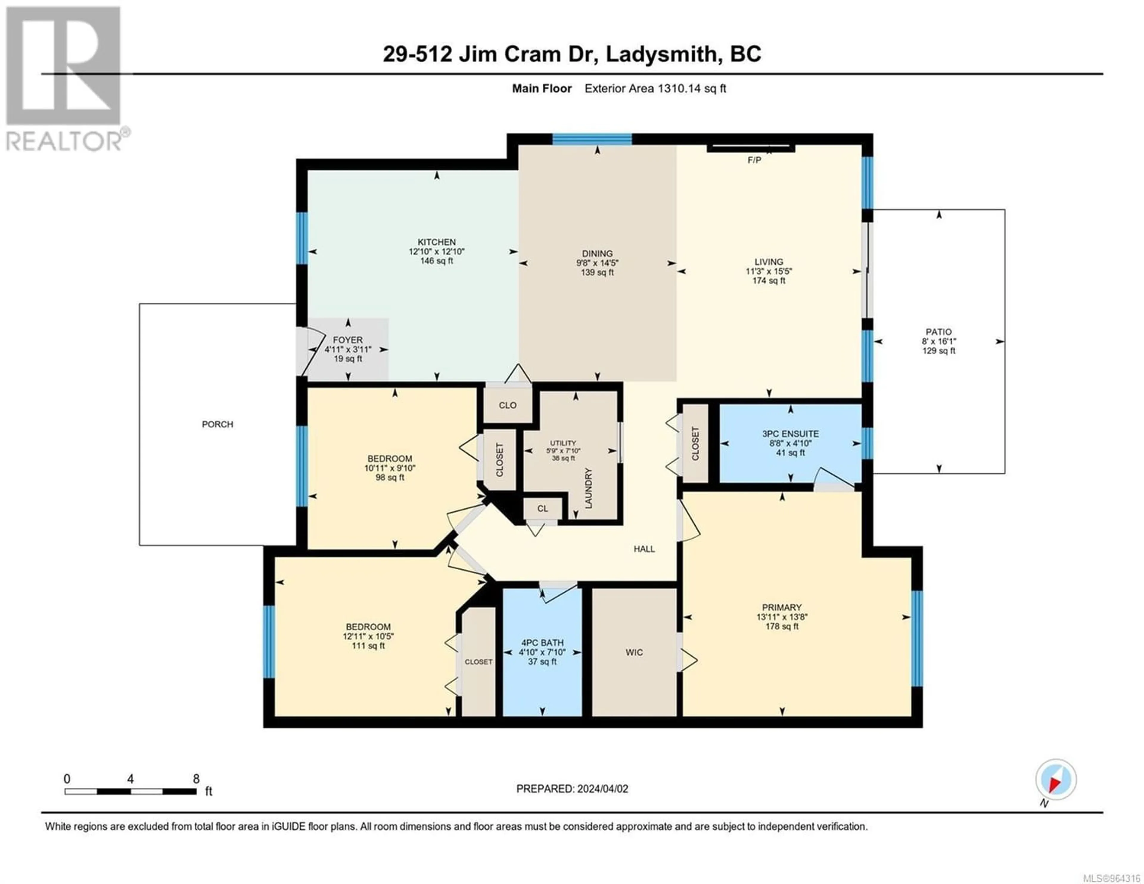 Floor plan for 29 512 Jim Cram Dr, Ladysmith British Columbia V9G0B1