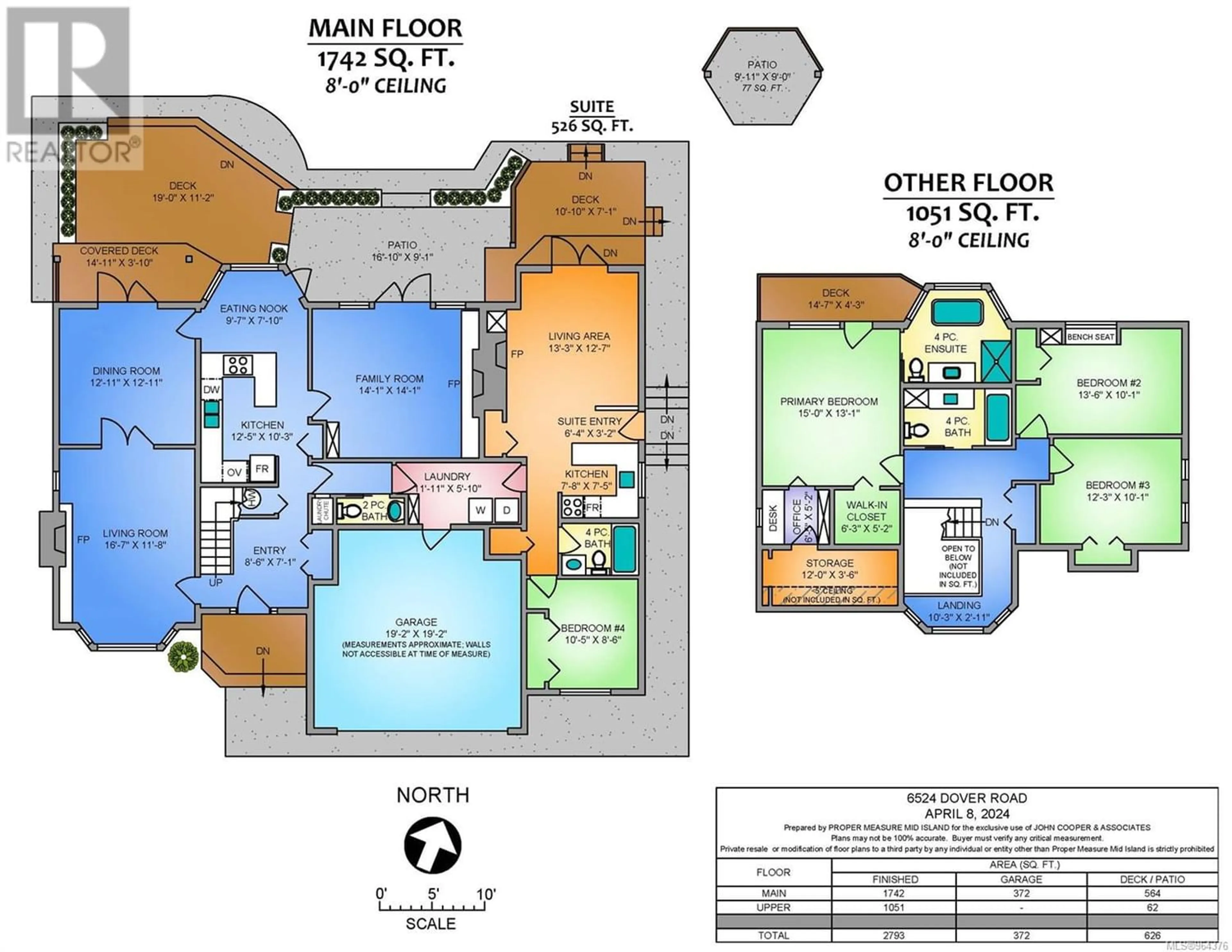 Floor plan for 6524 Dover Rd, Nanaimo British Columbia V9V1A7