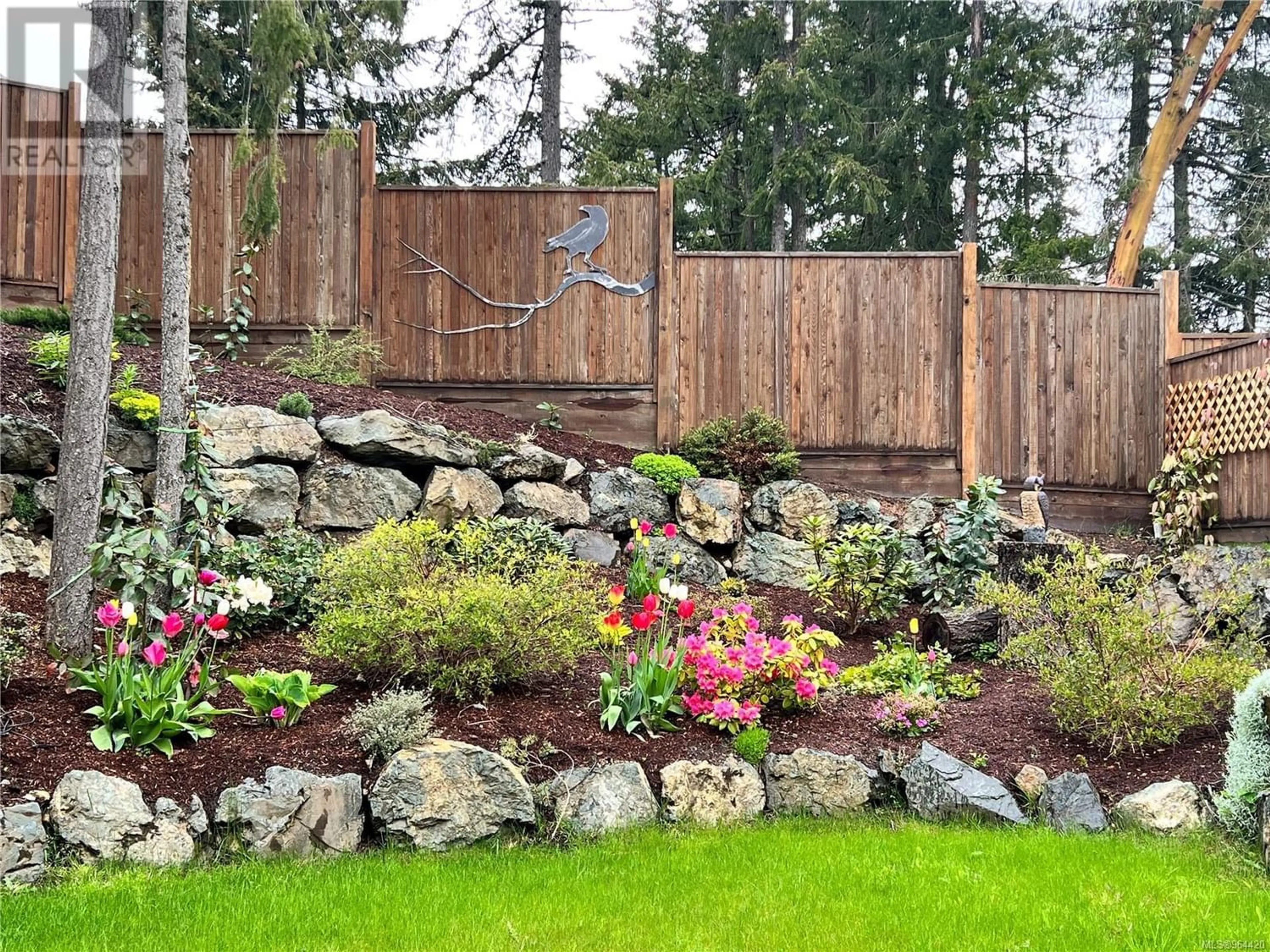 Fenced yard for 108 Linmark Way, Nanaimo British Columbia V9T0K5