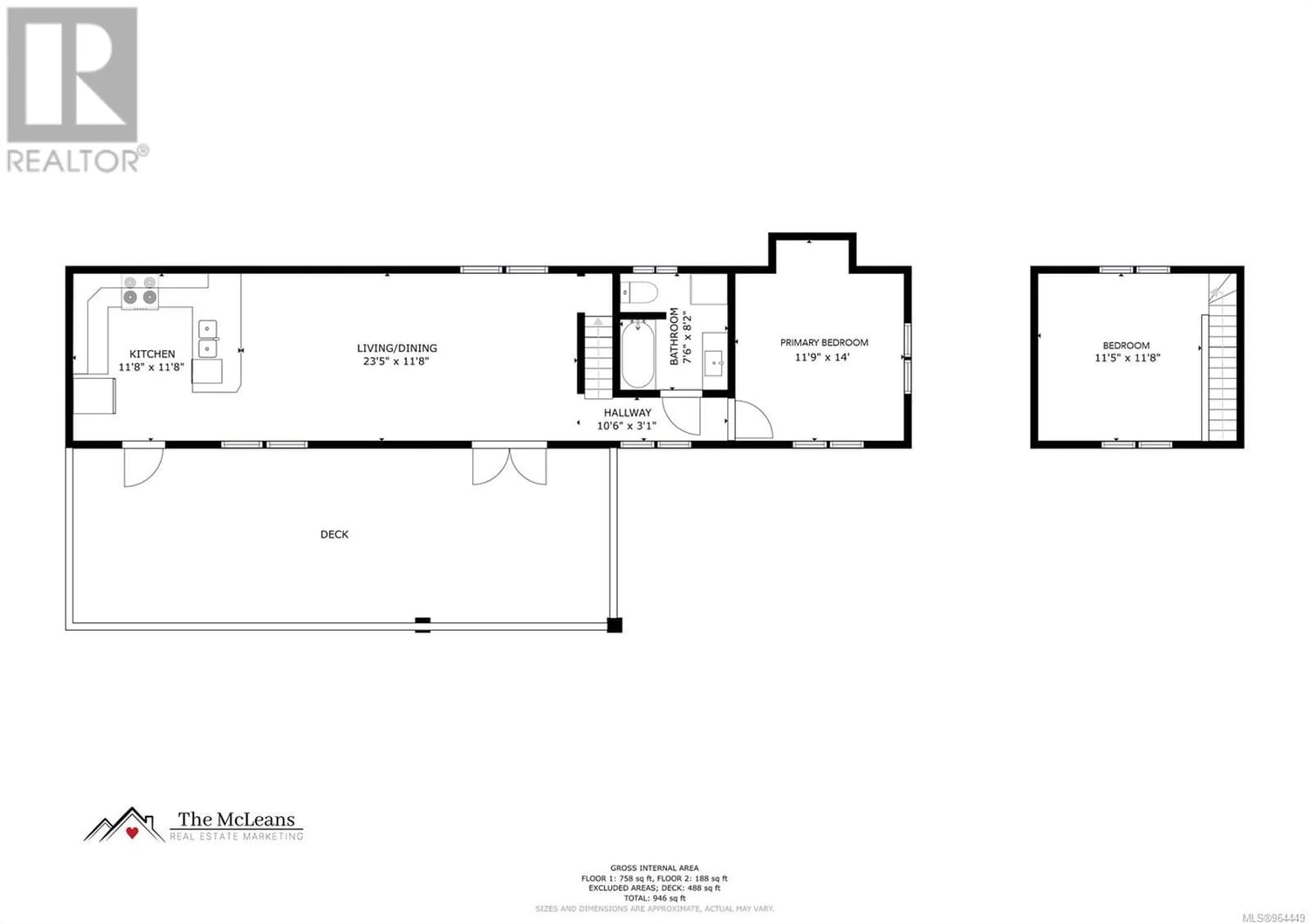 Floor plan for 2575 Hudson Rd, Chemainus British Columbia V0R1K5