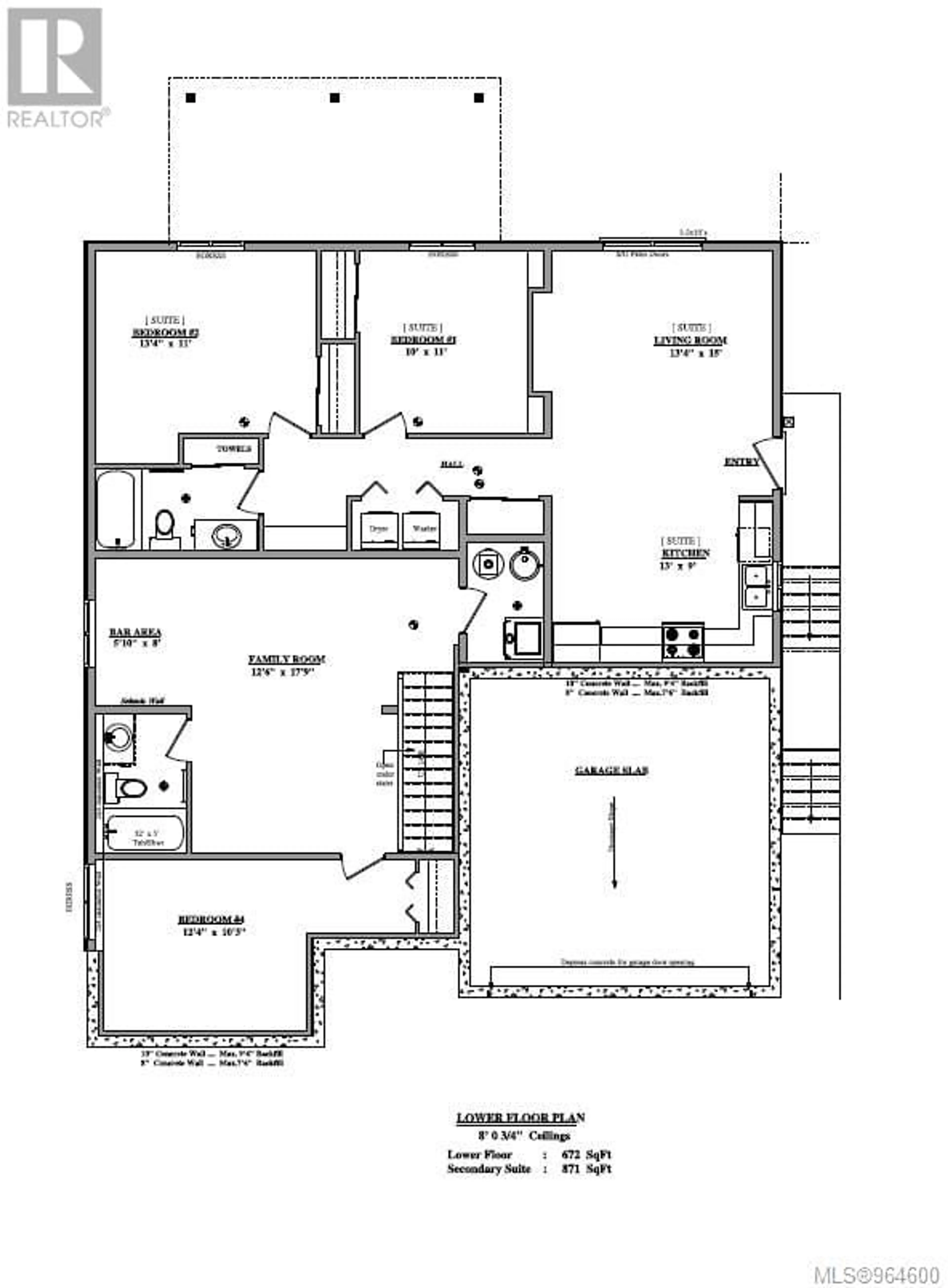 Floor plan for 715 Stringer Way, Ladysmith British Columbia V9G0A7