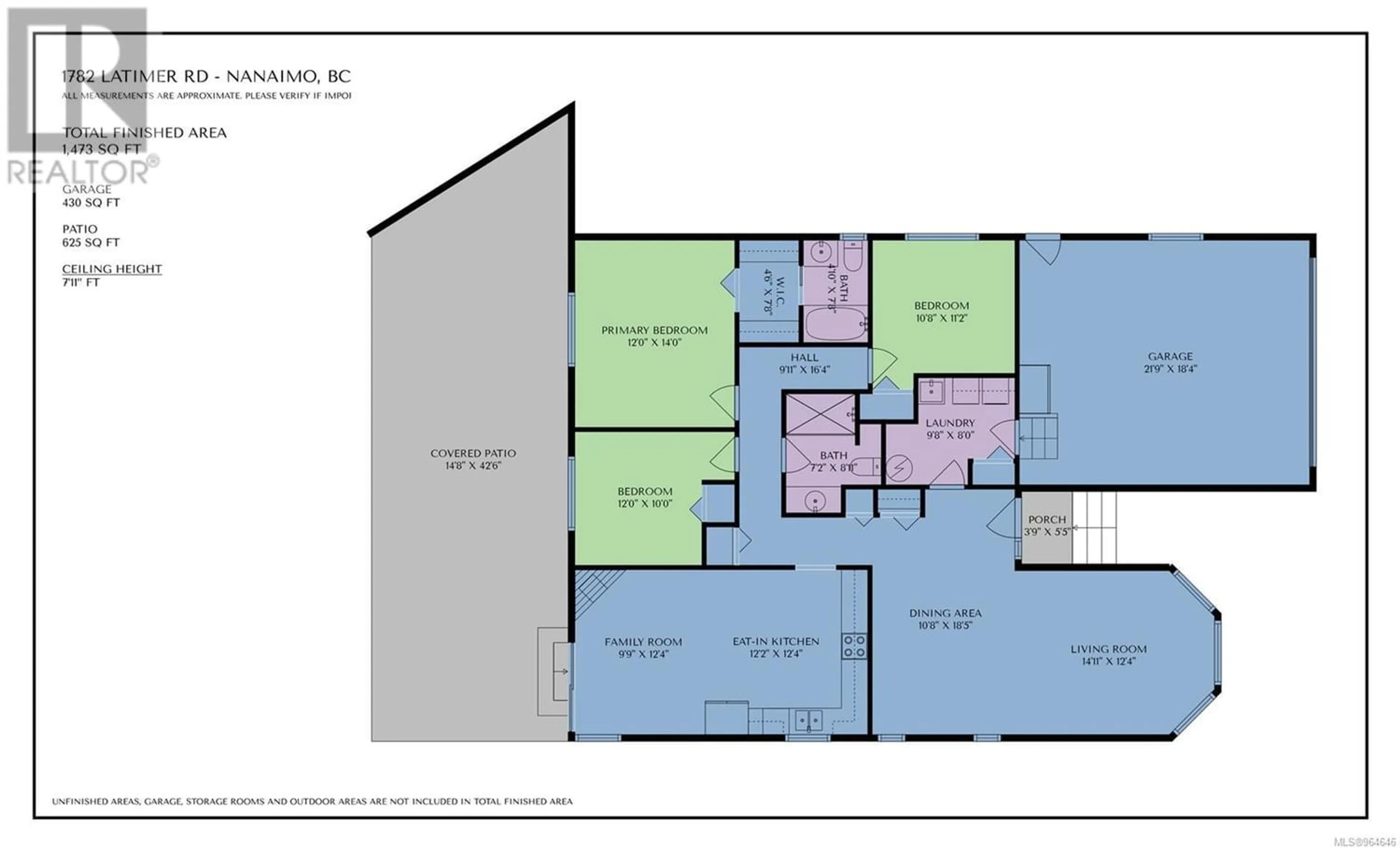 Floor plan for 1782 Latimer Rd, Nanaimo British Columbia V9S5R4