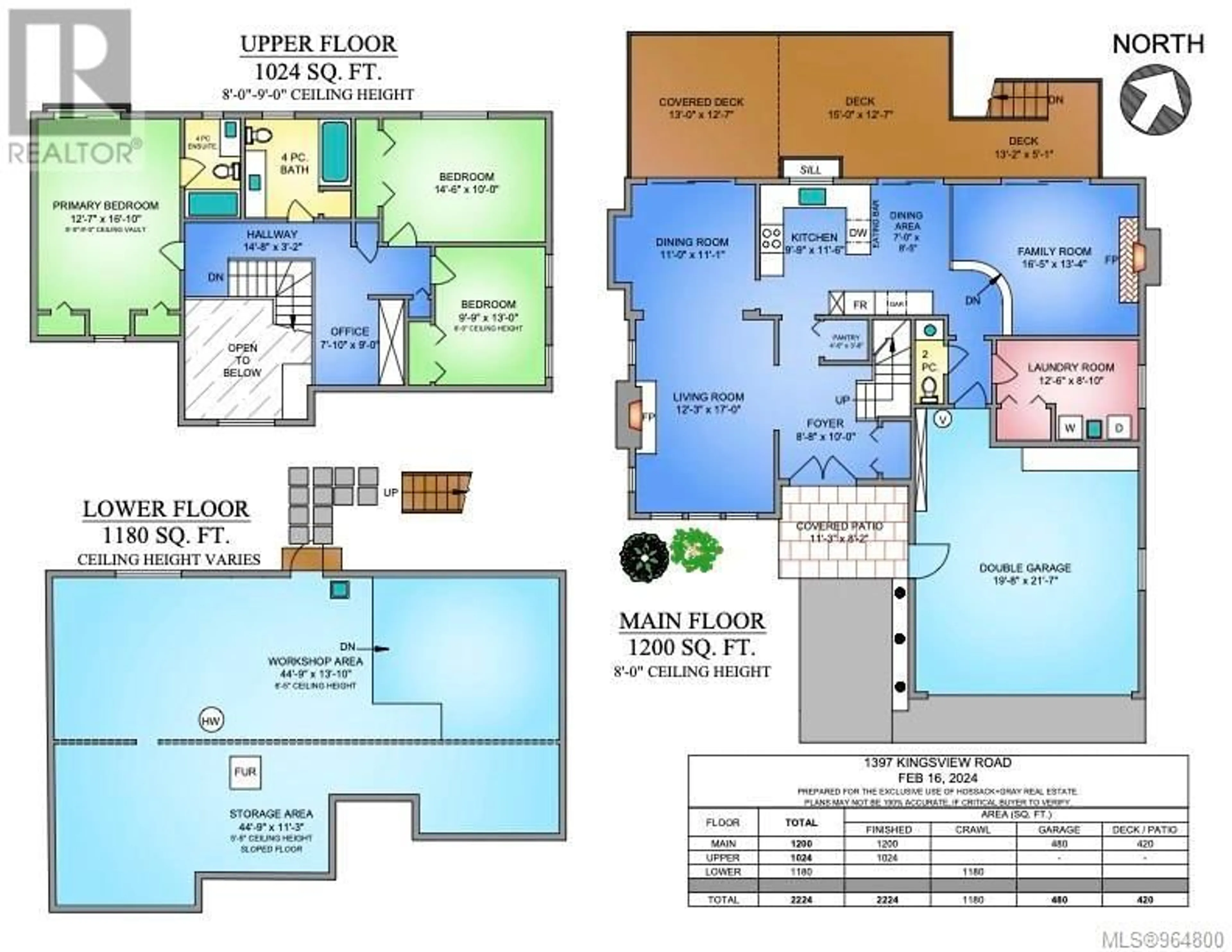 Floor plan for 1397 Kingsview Rd, Duncan British Columbia V9L5P1