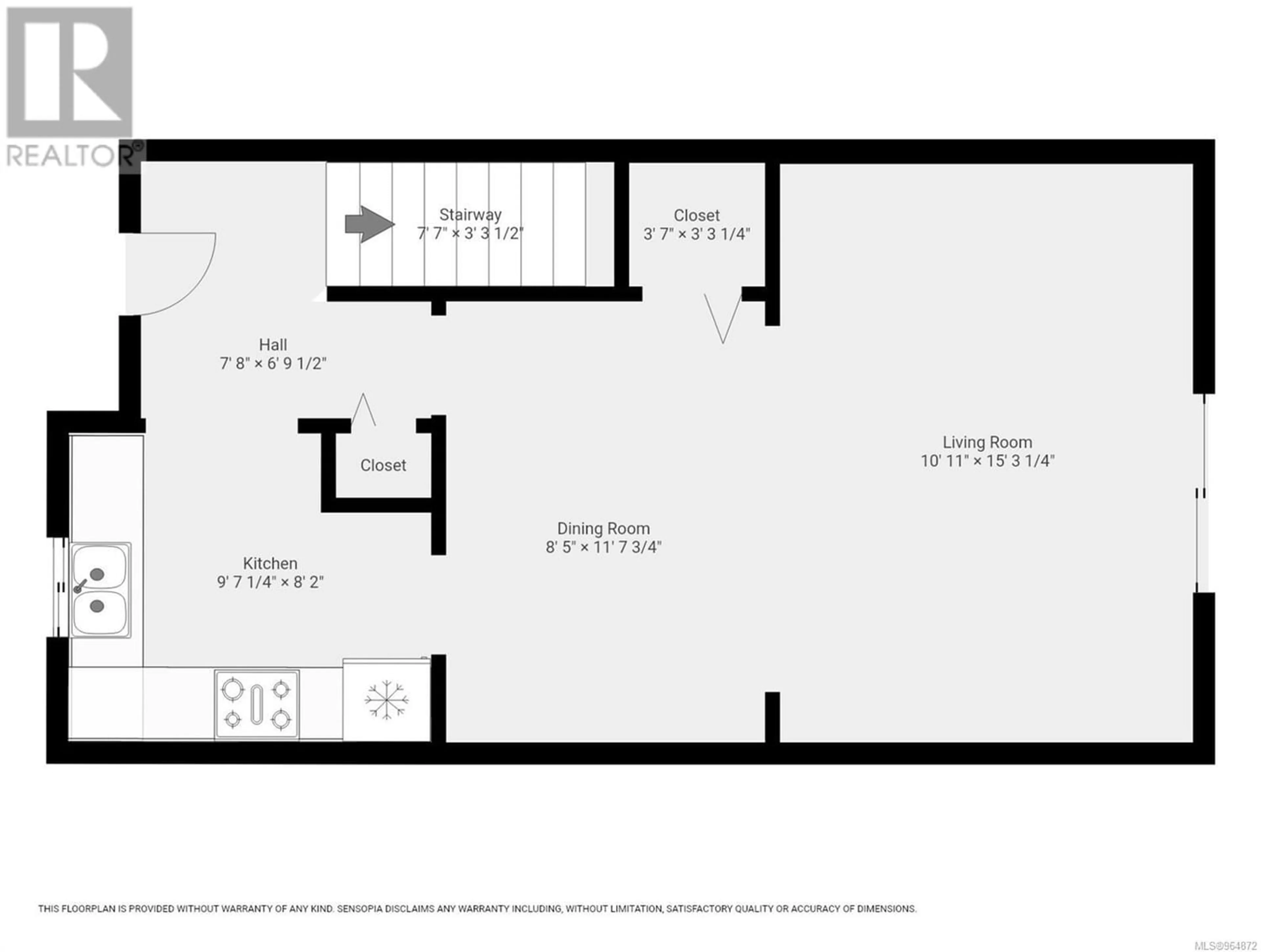 Floor plan for 109 824 Island Hwy S, Campbell River British Columbia V9W1A8