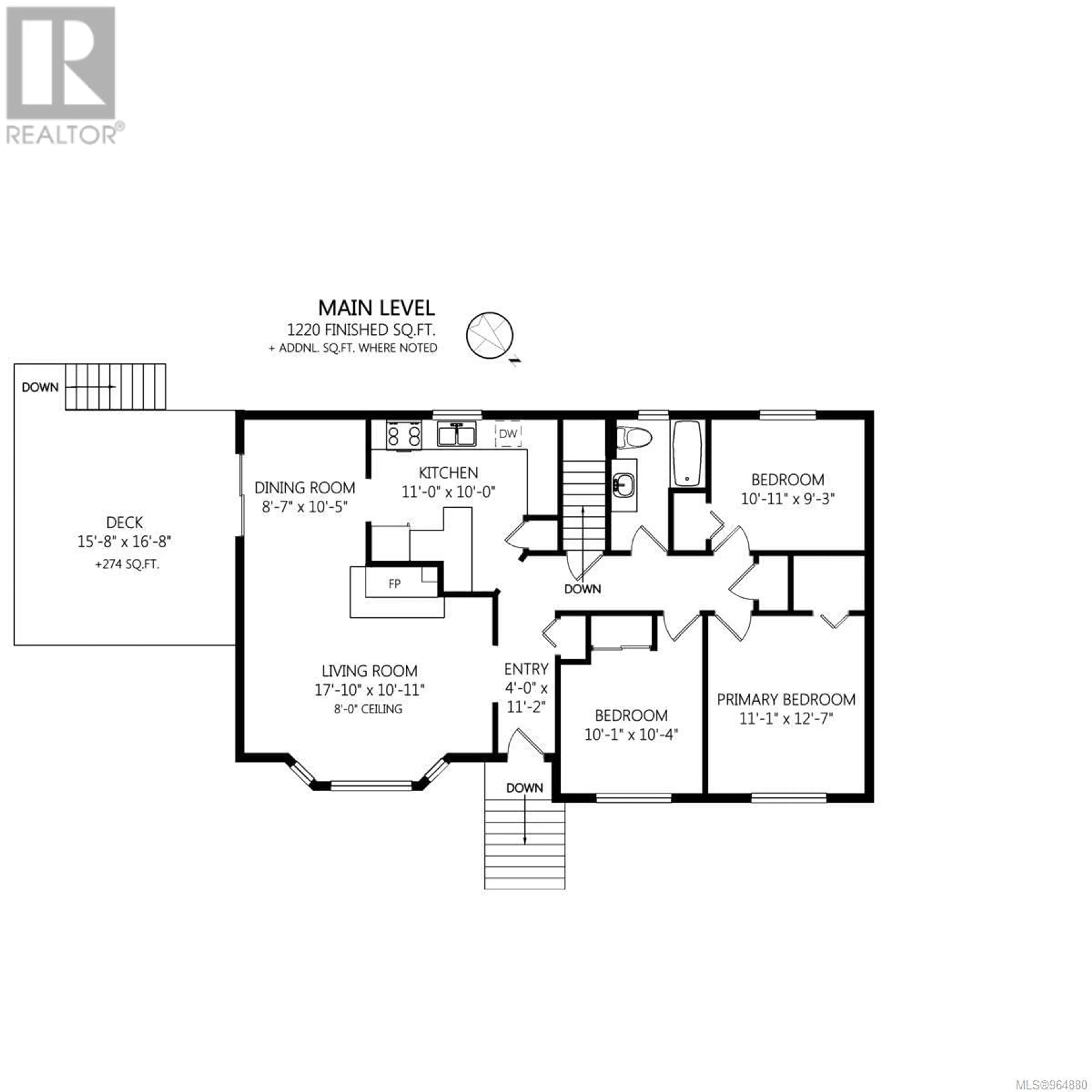 Floor plan for 3990 Haro Rd, Saanich British Columbia V8N4A9