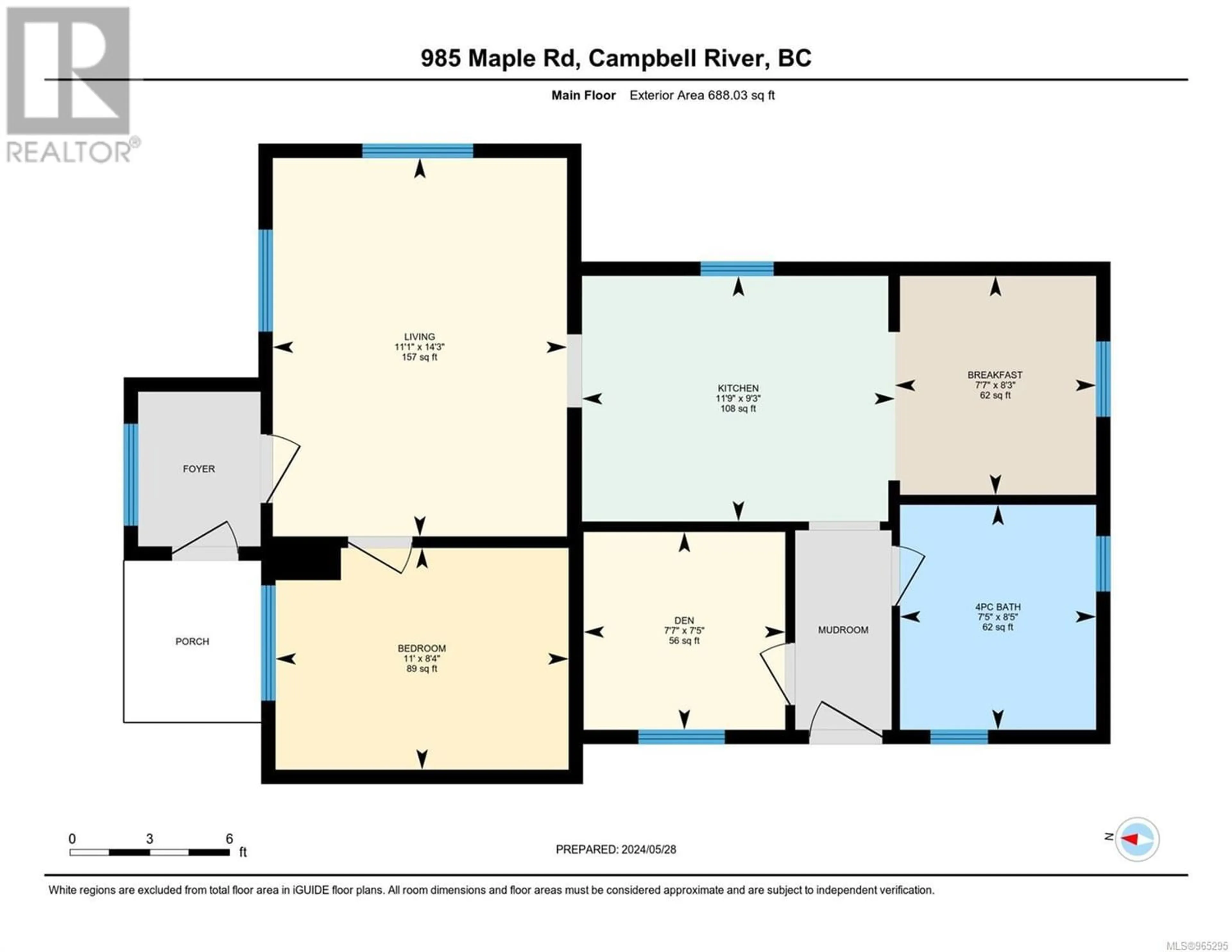 Floor plan for 985 Maple Rd, Campbell River British Columbia V9W3E9