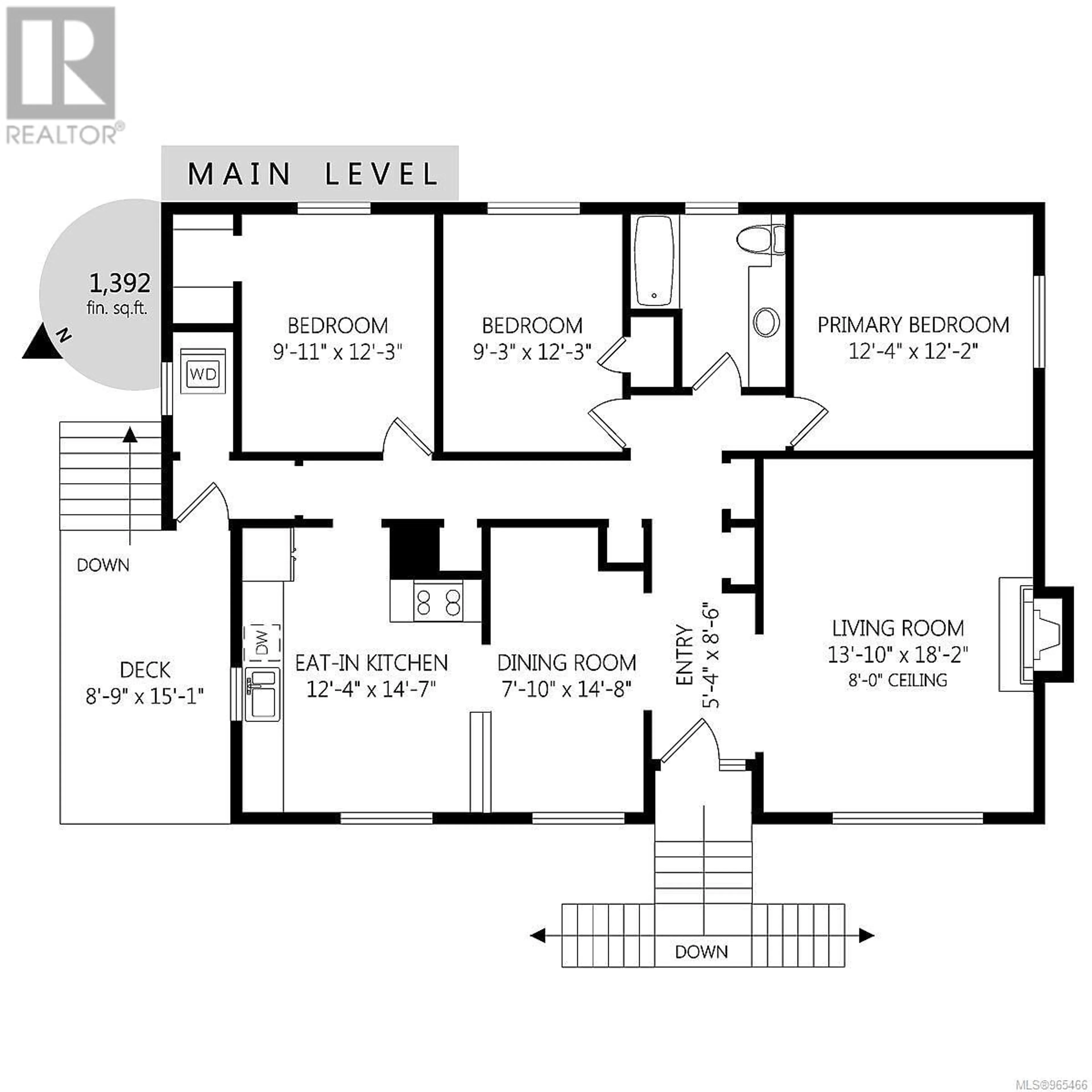 Floor plan for 4087 Carey Rd, Saanich British Columbia V8Z4G4