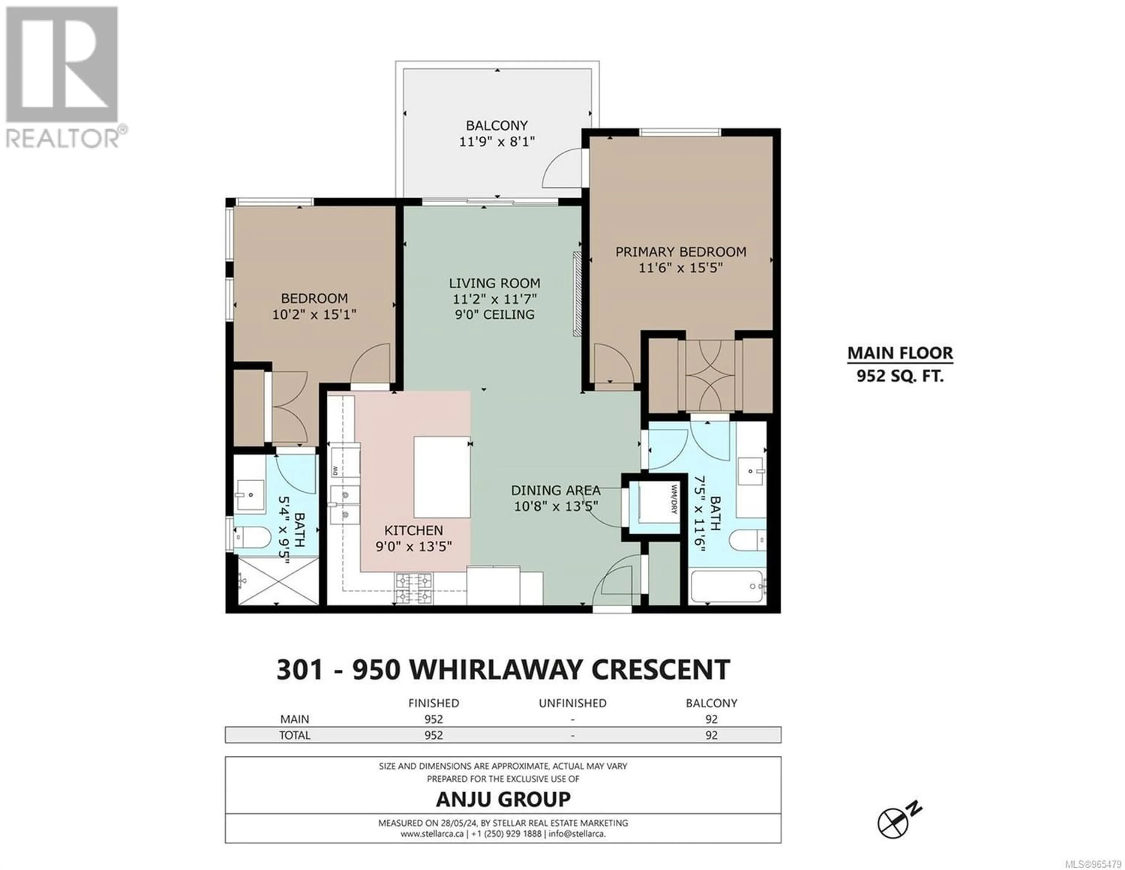 Floor plan for 301 950 Whirlaway Cres, Langford British Columbia V9B6W6