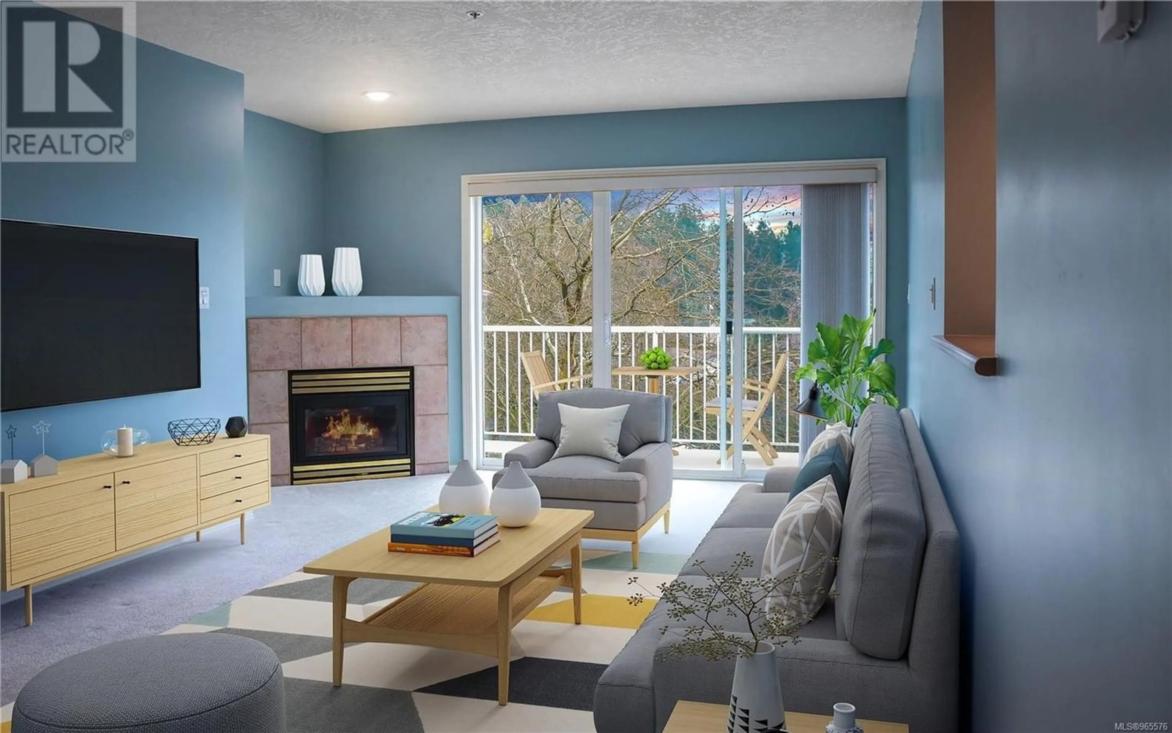 Living room for 404 1240 Verdier Ave, Central Saanich British Columbia V8M2G9