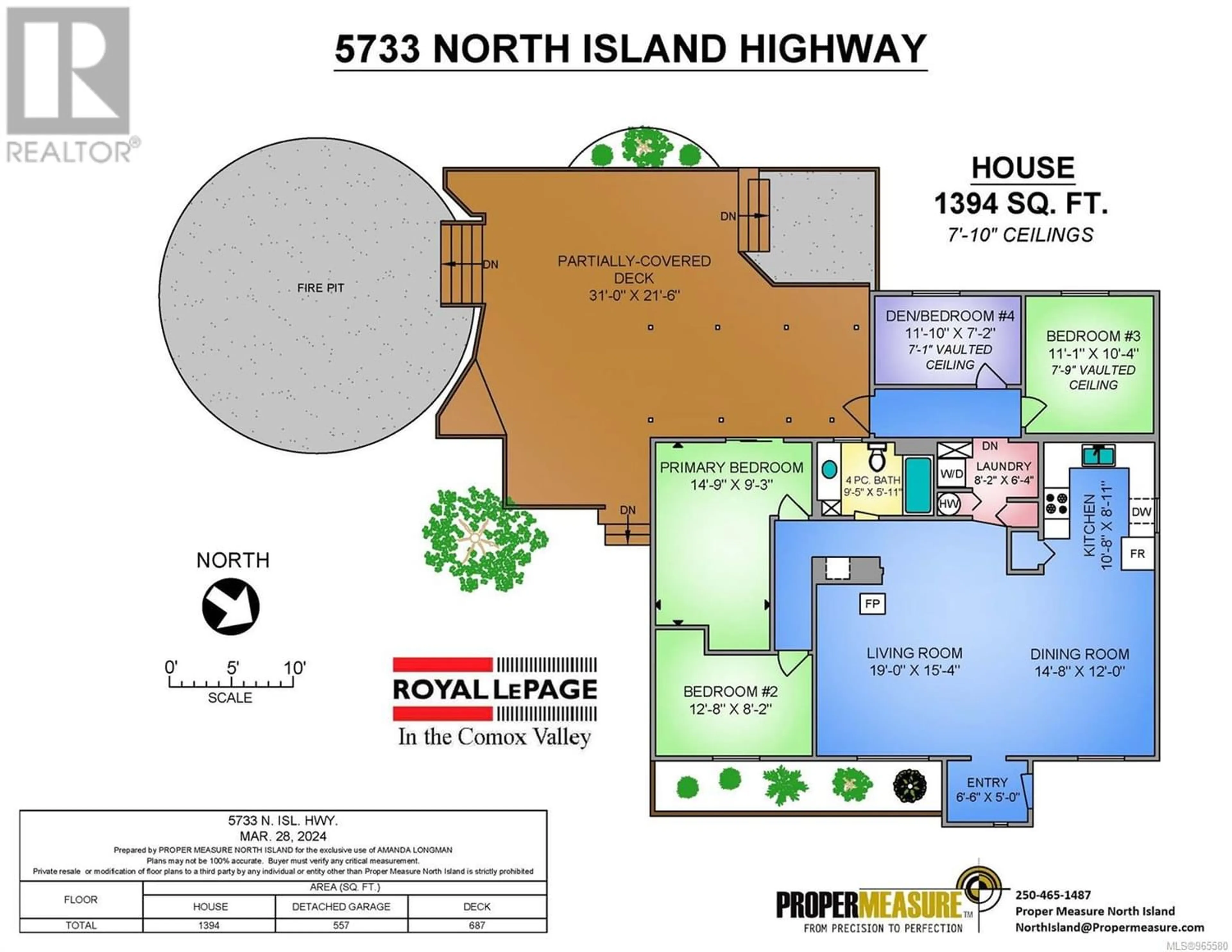 Floor plan for 5733 Island Hwy N, Courtenay British Columbia V9J1T3