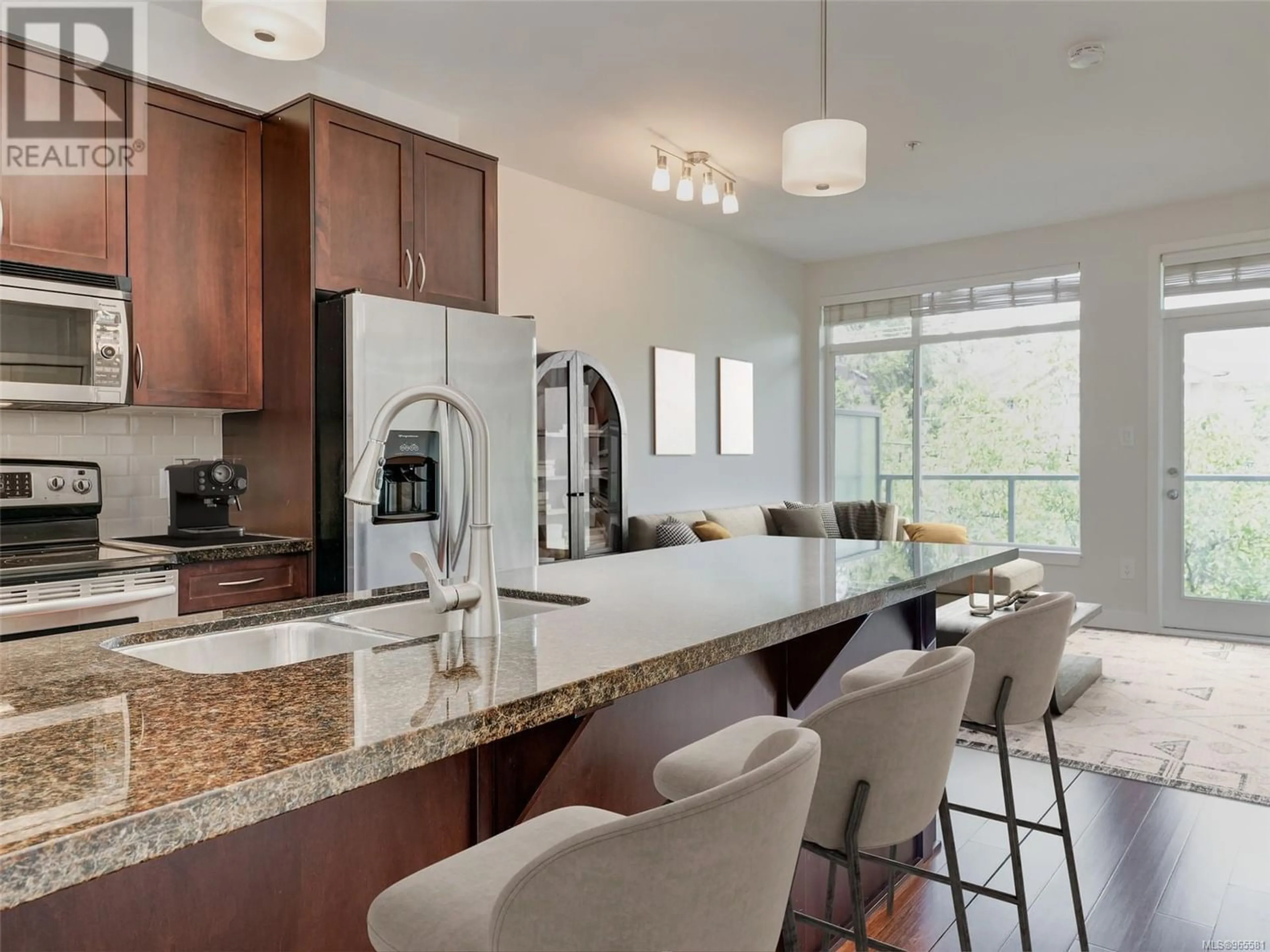 Contemporary kitchen for 302 611 Goldstream Ave, Langford British Columbia V9B2W9