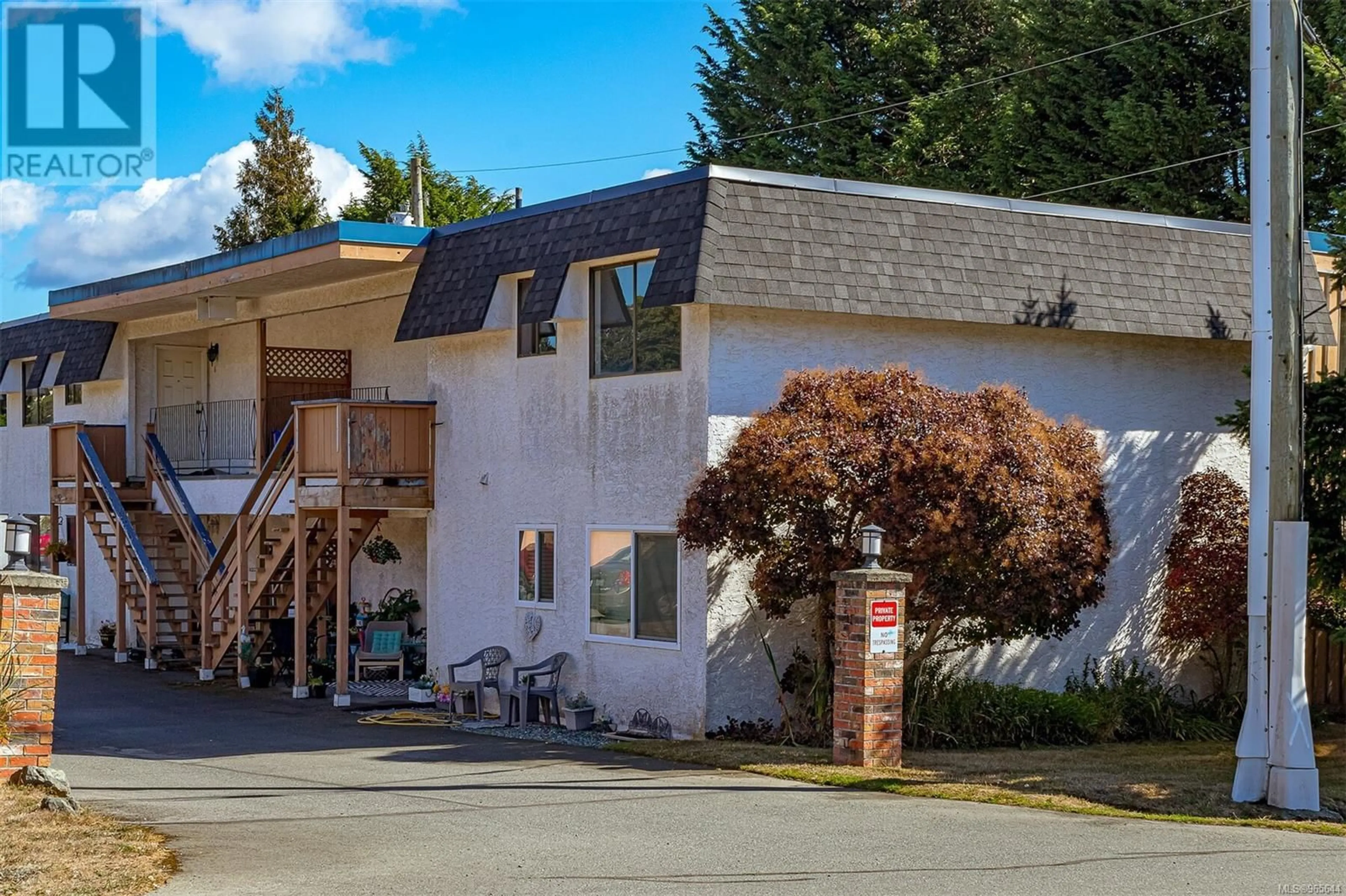 A pic from exterior of the house or condo, the front or back of building for 8 2045 Gatewood Rd, Sooke British Columbia V9Z0L6