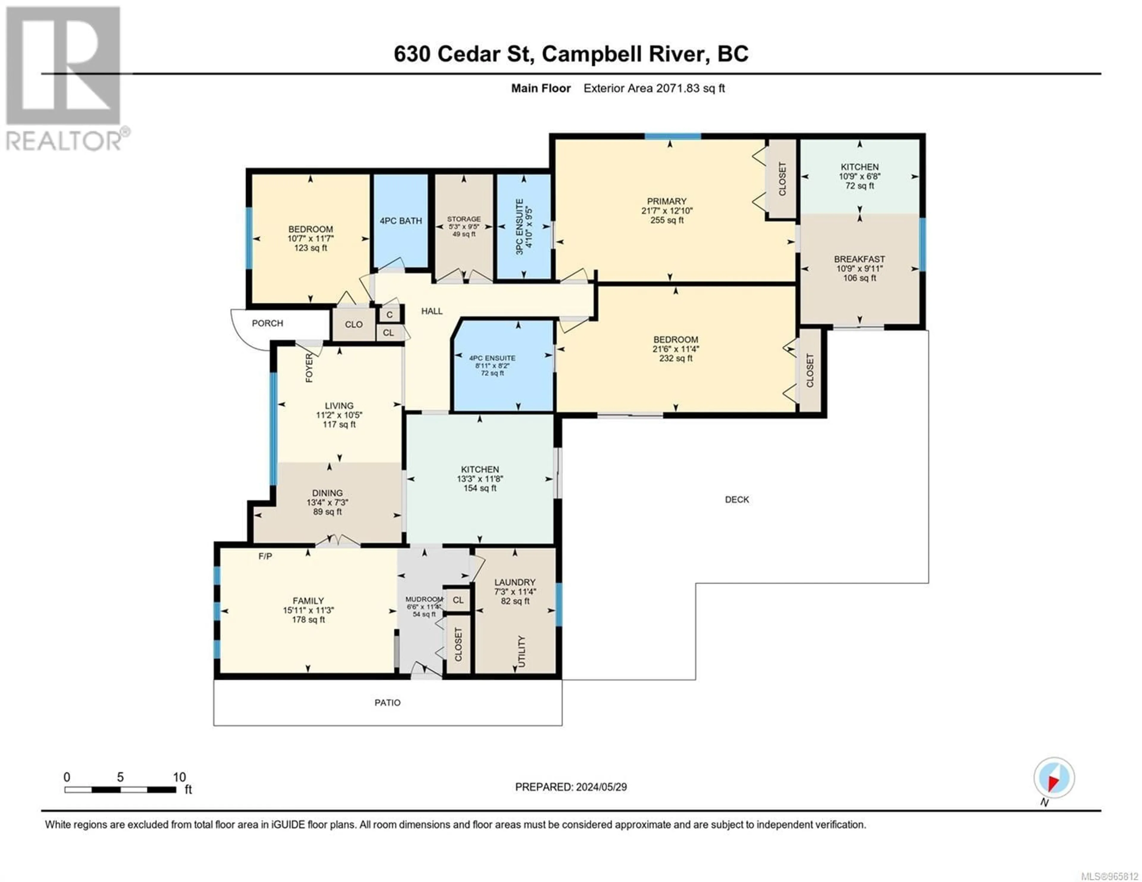 Floor plan for 630 Cedar St, Campbell River British Columbia V9W2V8