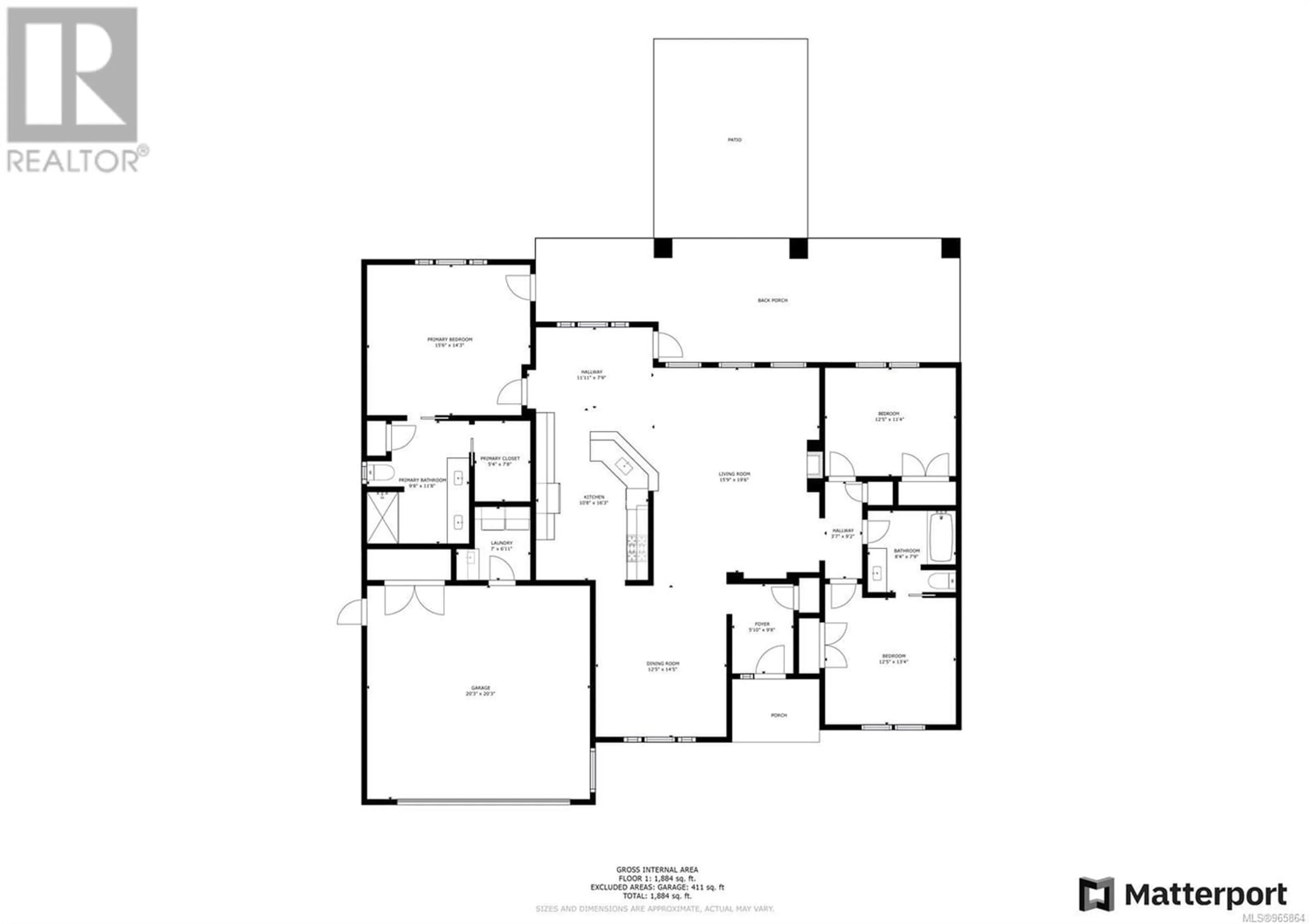 Floor plan for 3321 Wisconsin Way, Campbell River British Columbia V9H0A9