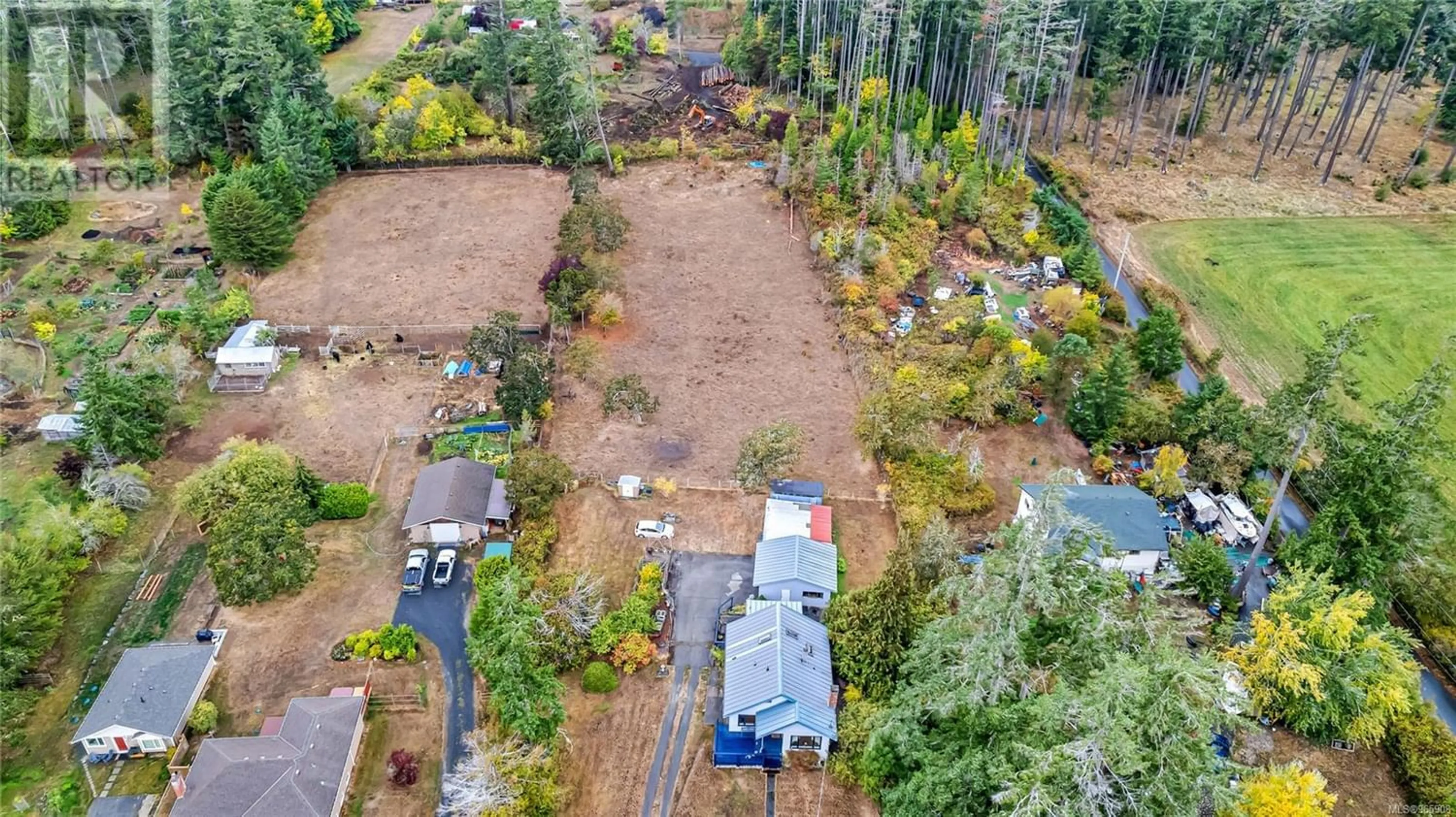 Fenced yard for 4720 William Head Rd, Metchosin British Columbia V9C3Y6