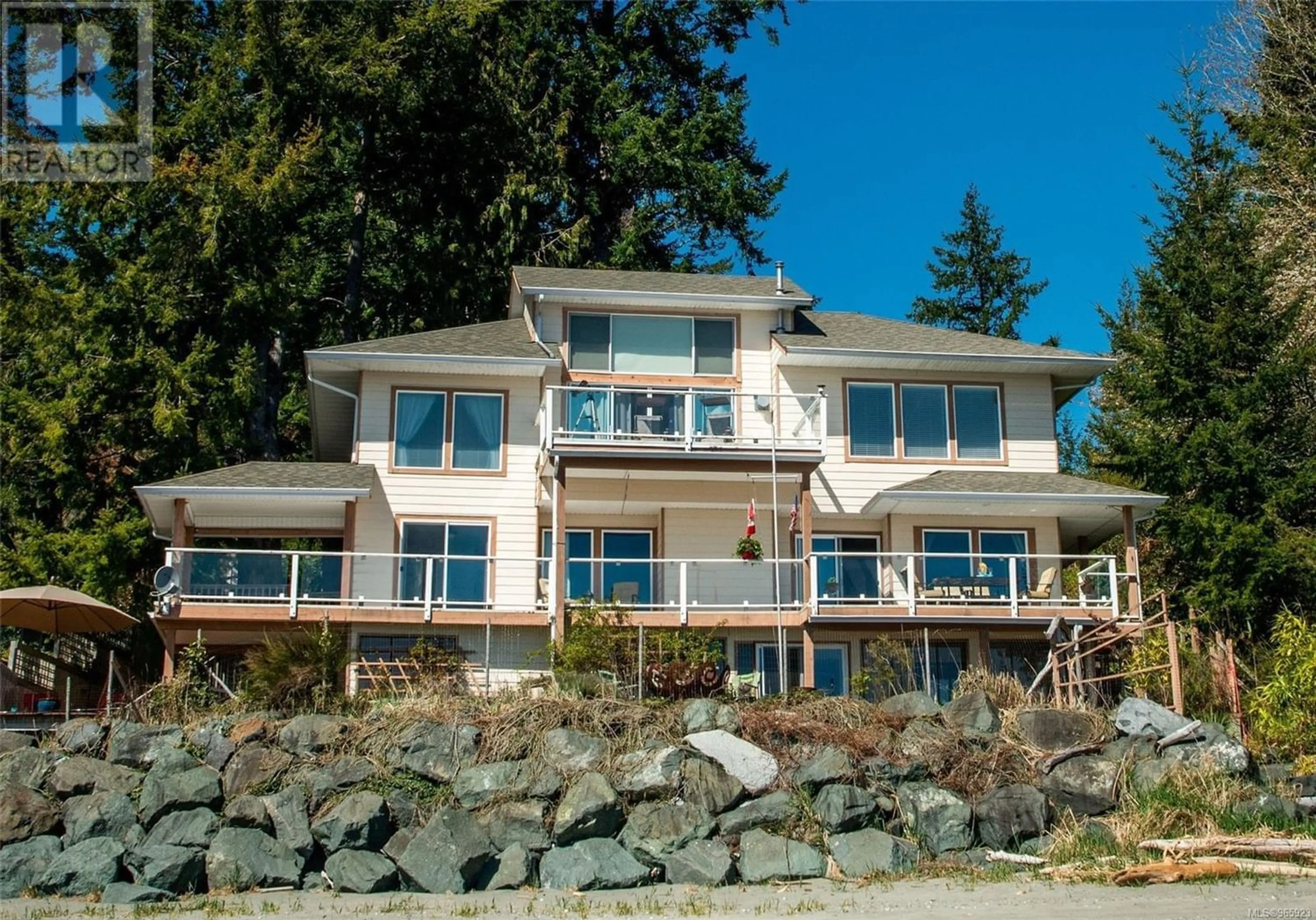 Frontside or backside of a home for 731 Noble Rd, Quadra Island British Columbia V0P1N0