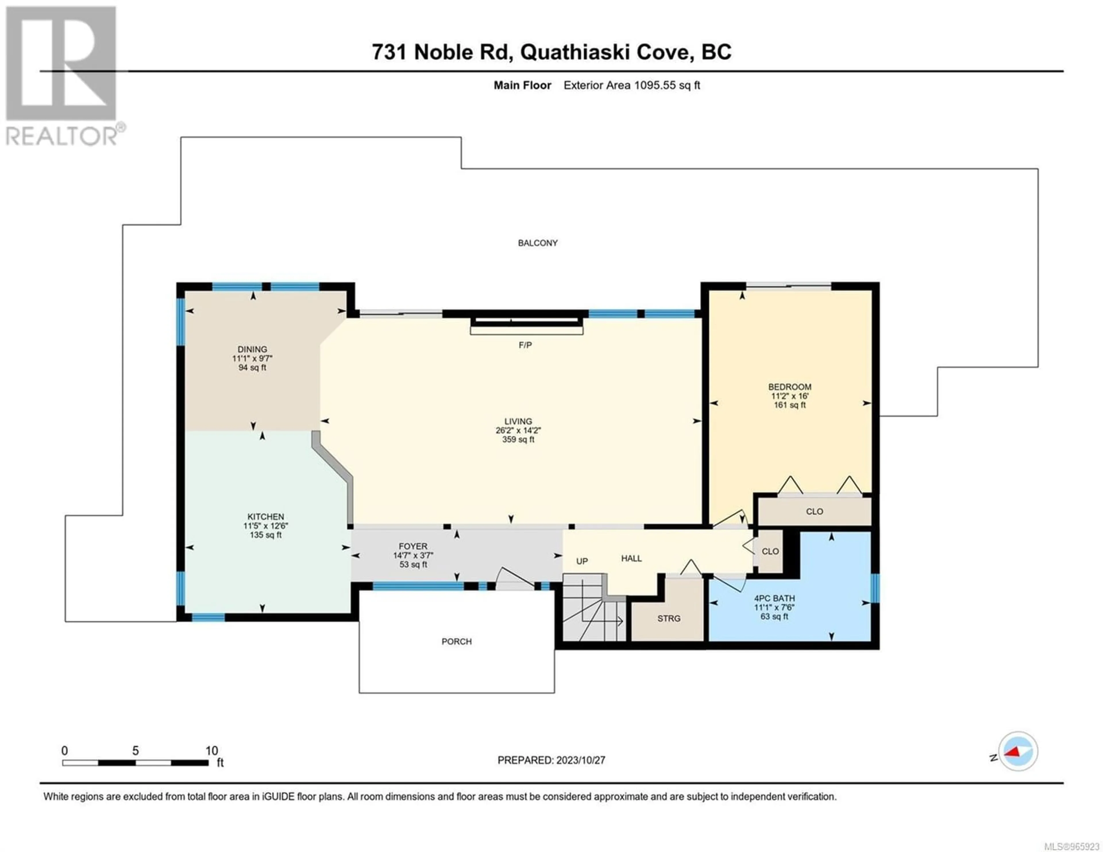 Floor plan for 731 Noble Rd, Quadra Island British Columbia V0P1N0