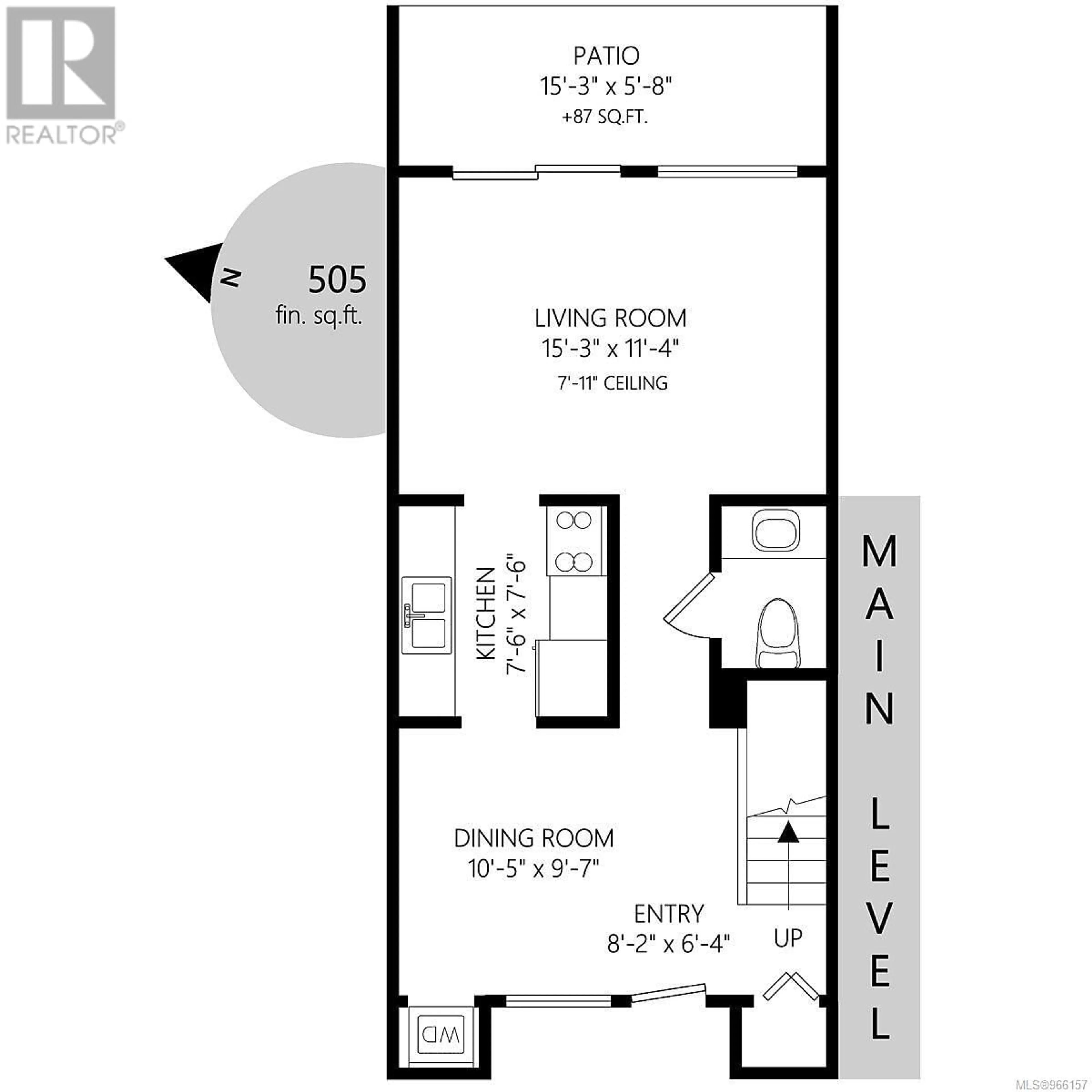 Floor plan for 8 285 Harewood Rd, Nanaimo British Columbia V9R2Z1