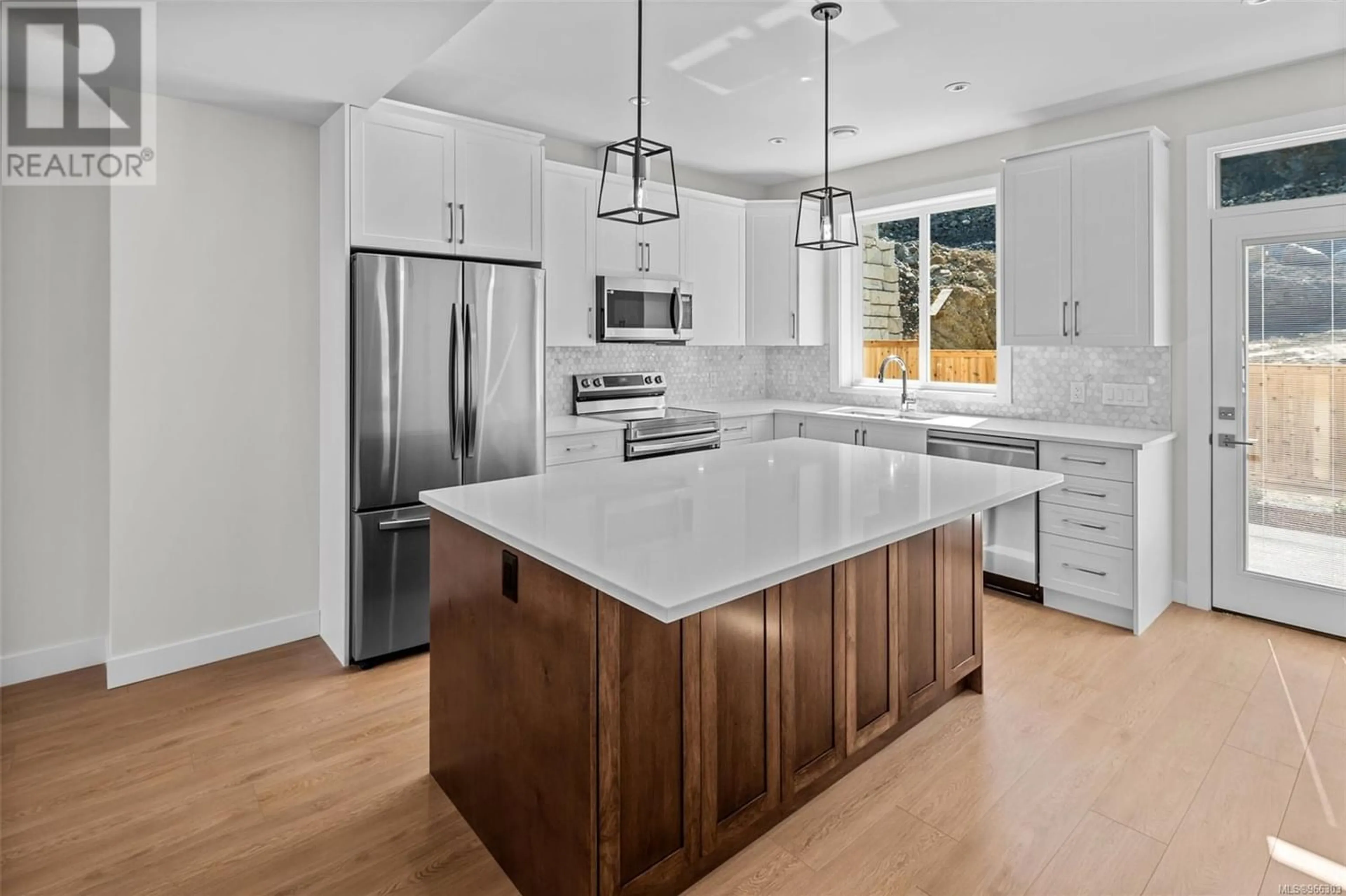 Contemporary kitchen for 3460 Myles Mansell Rd, Langford British Columbia V9C2P3