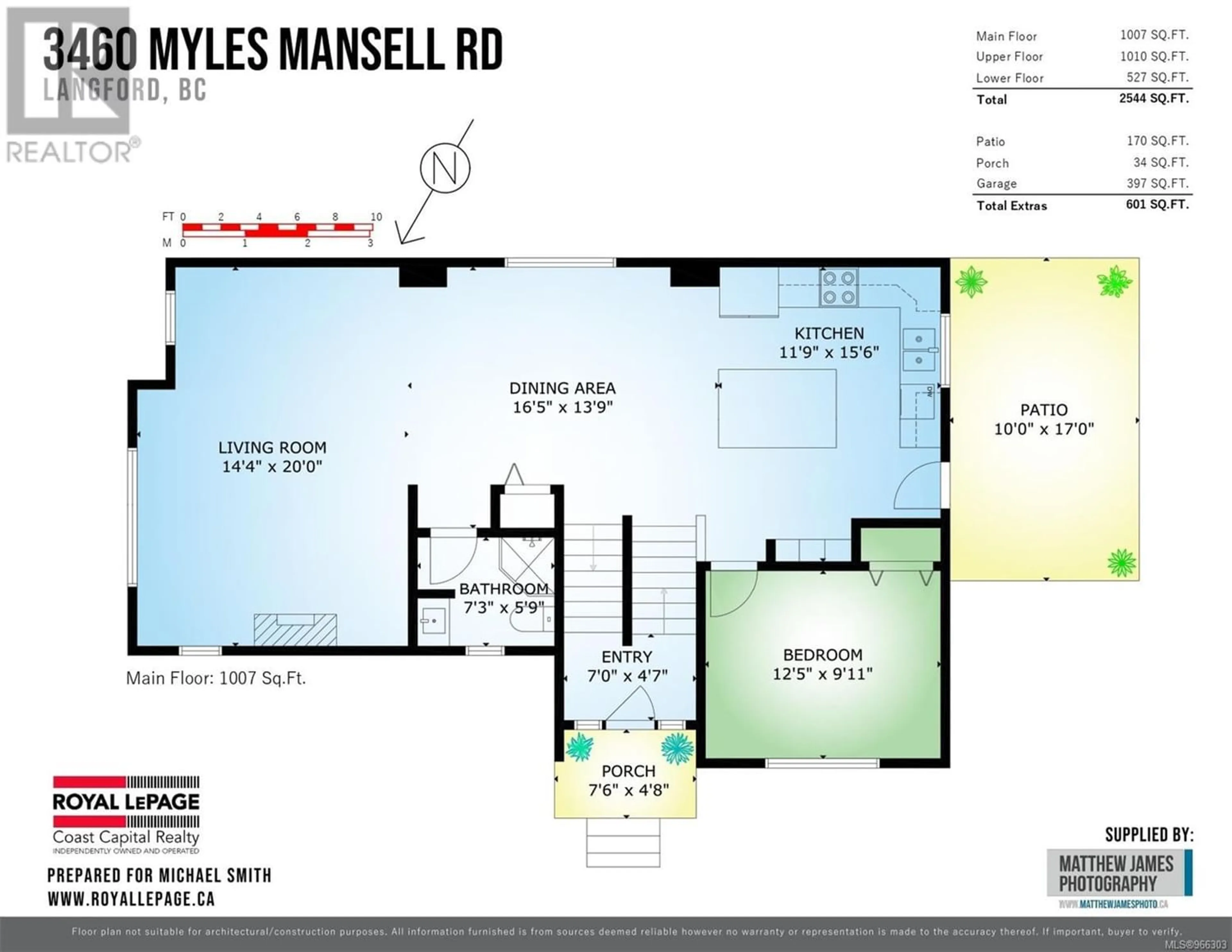 Floor plan for 3460 Myles Mansell Rd, Langford British Columbia V9C2P3