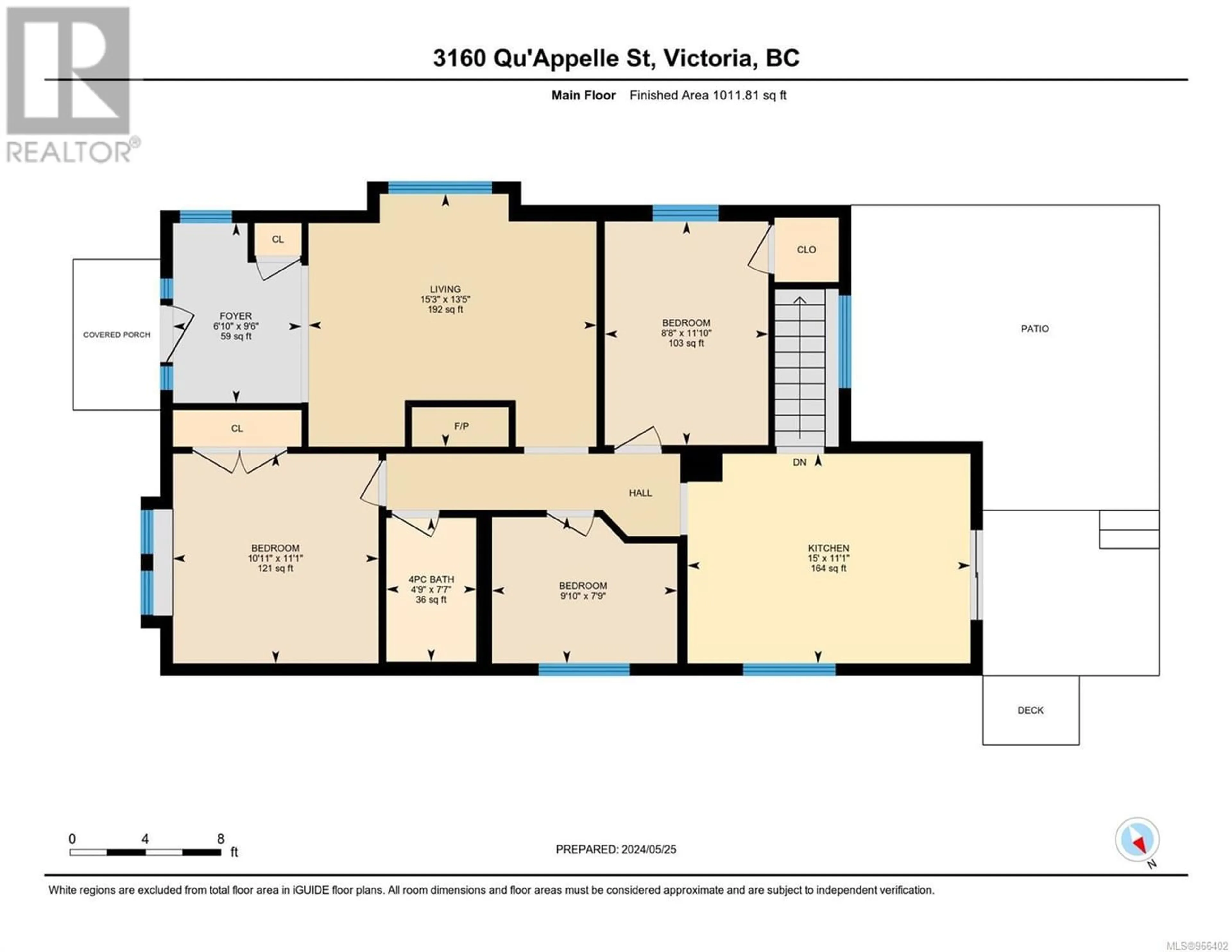 Floor plan for 3160 Quappelle St, Saanich British Columbia V9A1V4