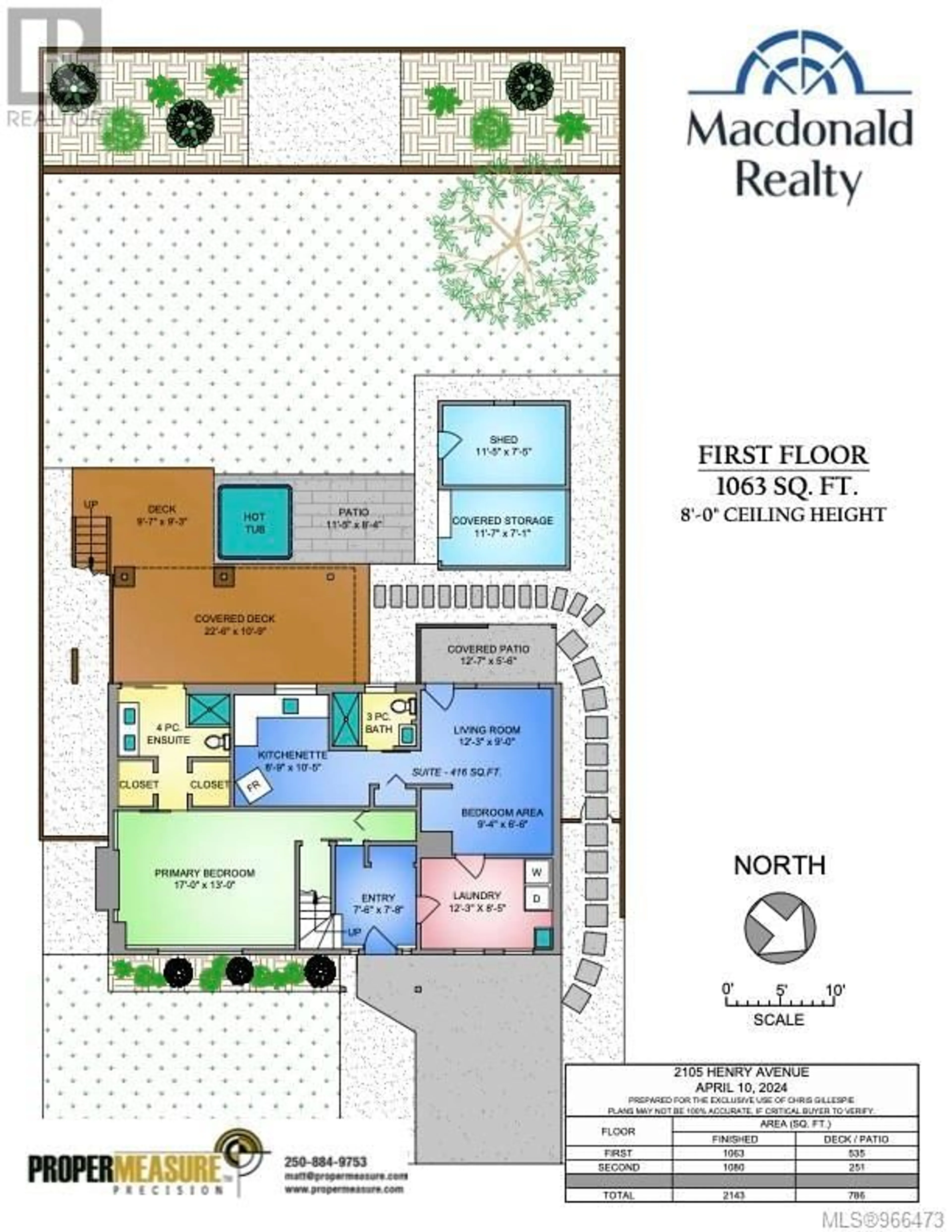 Floor plan for 2105 Henry Ave, Sidney British Columbia V8L4L9