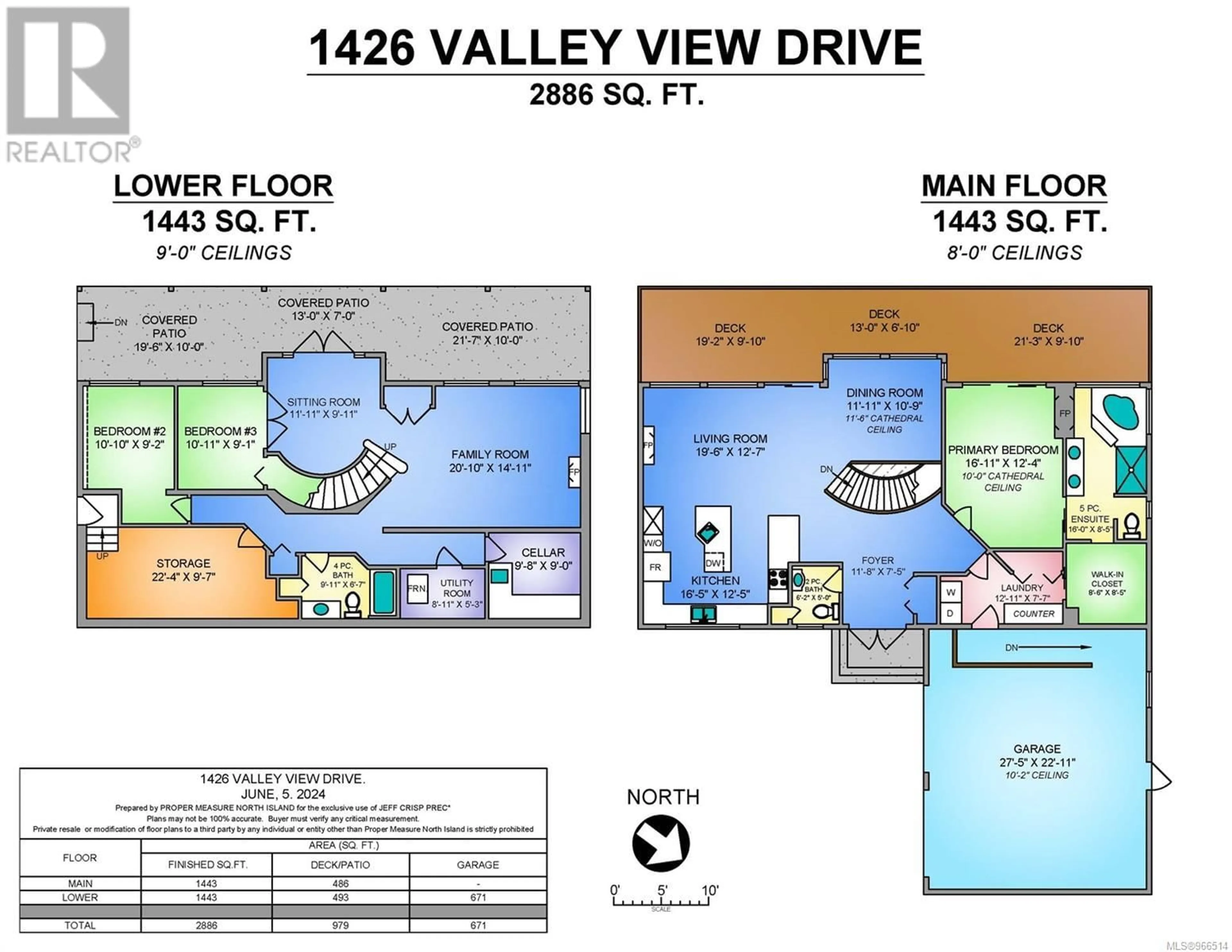 Floor plan for 1426 Valley View Dr, Courtenay British Columbia V9N8T3