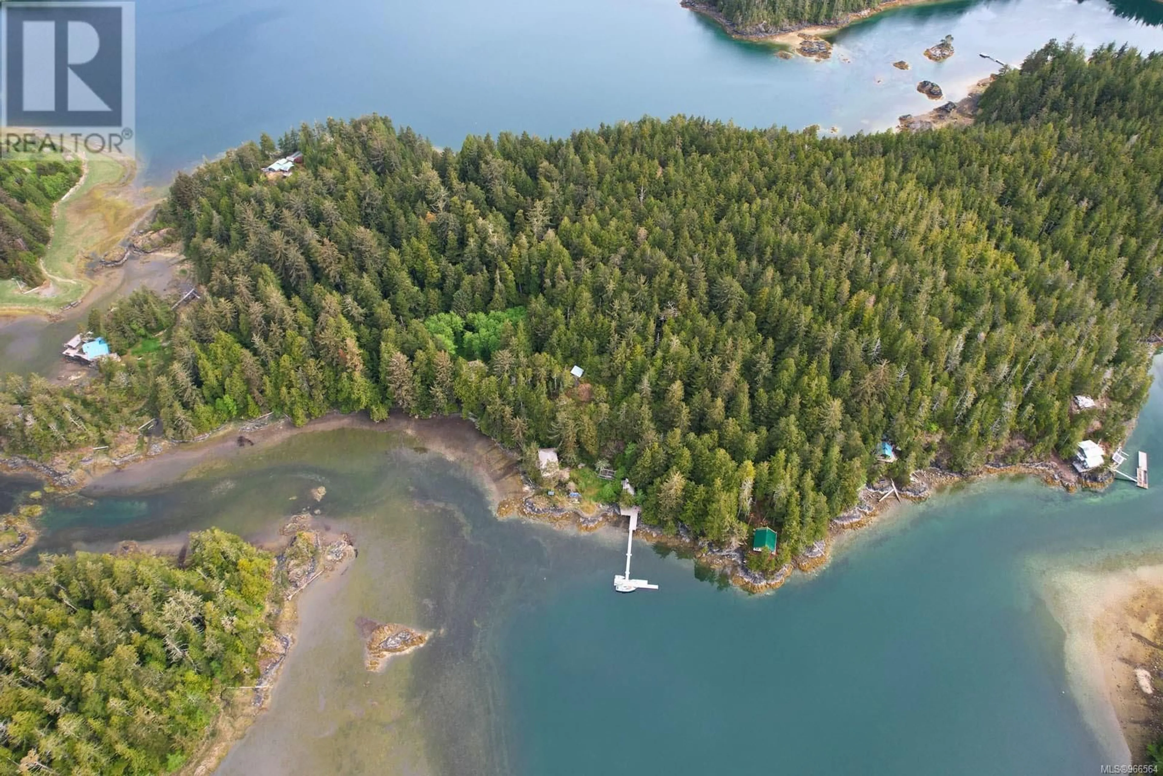 Picture of a map for LOT 9 Nuchatlitz Island, See Remarks British Columbia V0P1X0