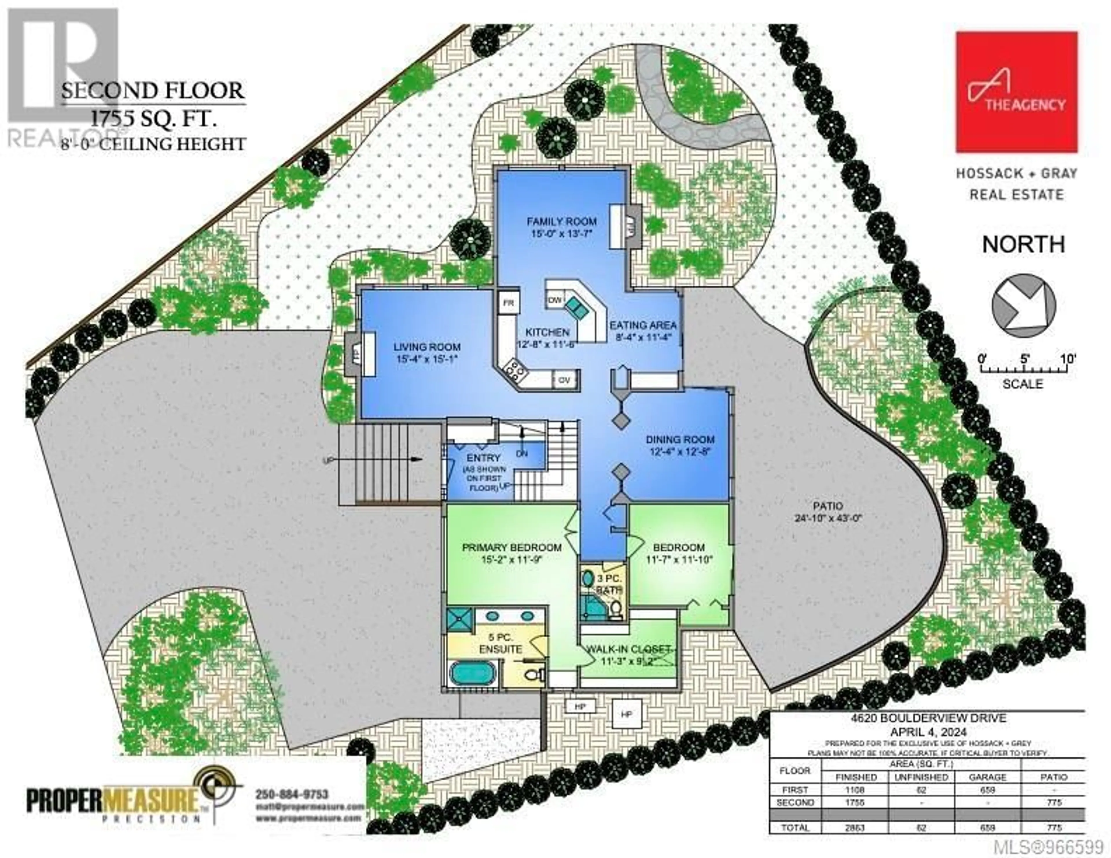 Floor plan for 4620 Boulderwood Dr, Saanich British Columbia V8Y2V2