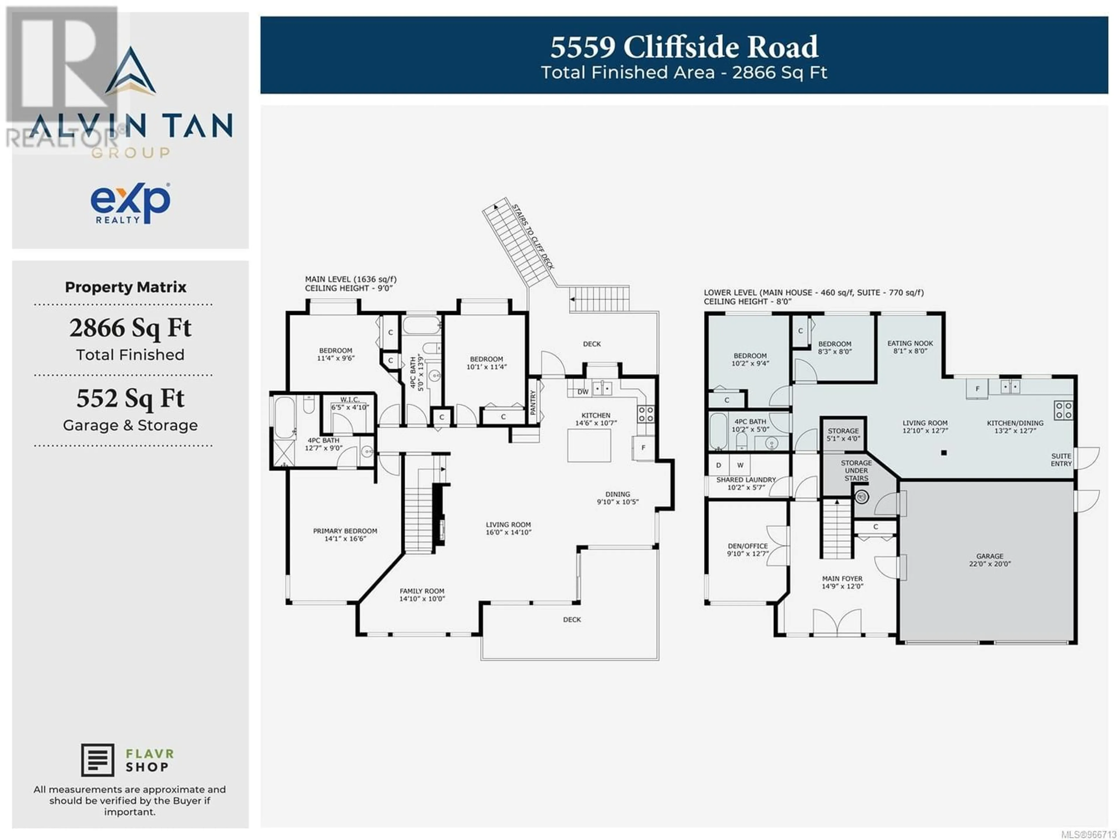 Floor plan for 5559 Cliffside Rd, Nanaimo British Columbia V9T6R3