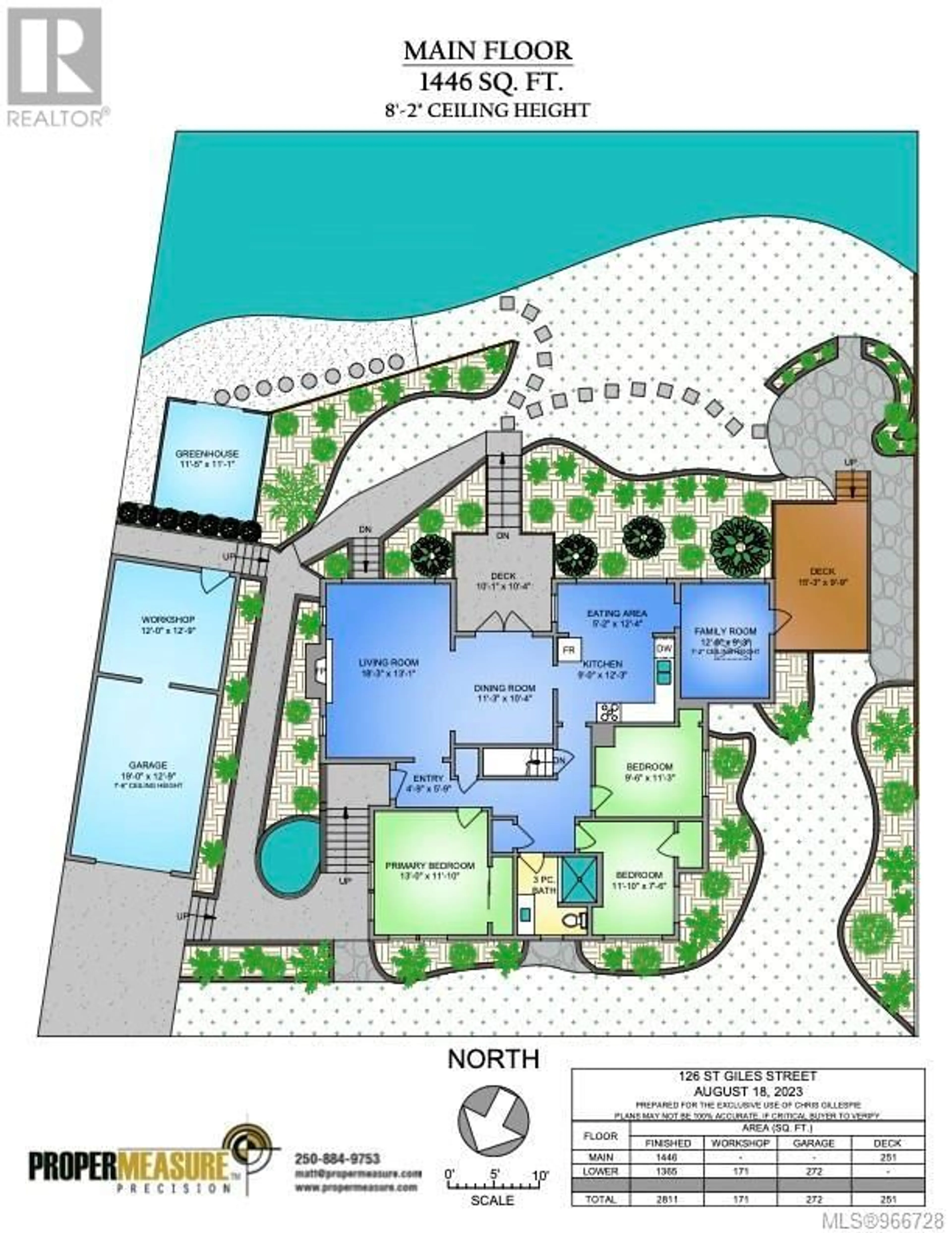 Floor plan for 126 St. Giles St, View Royal British Columbia V8Z5E5