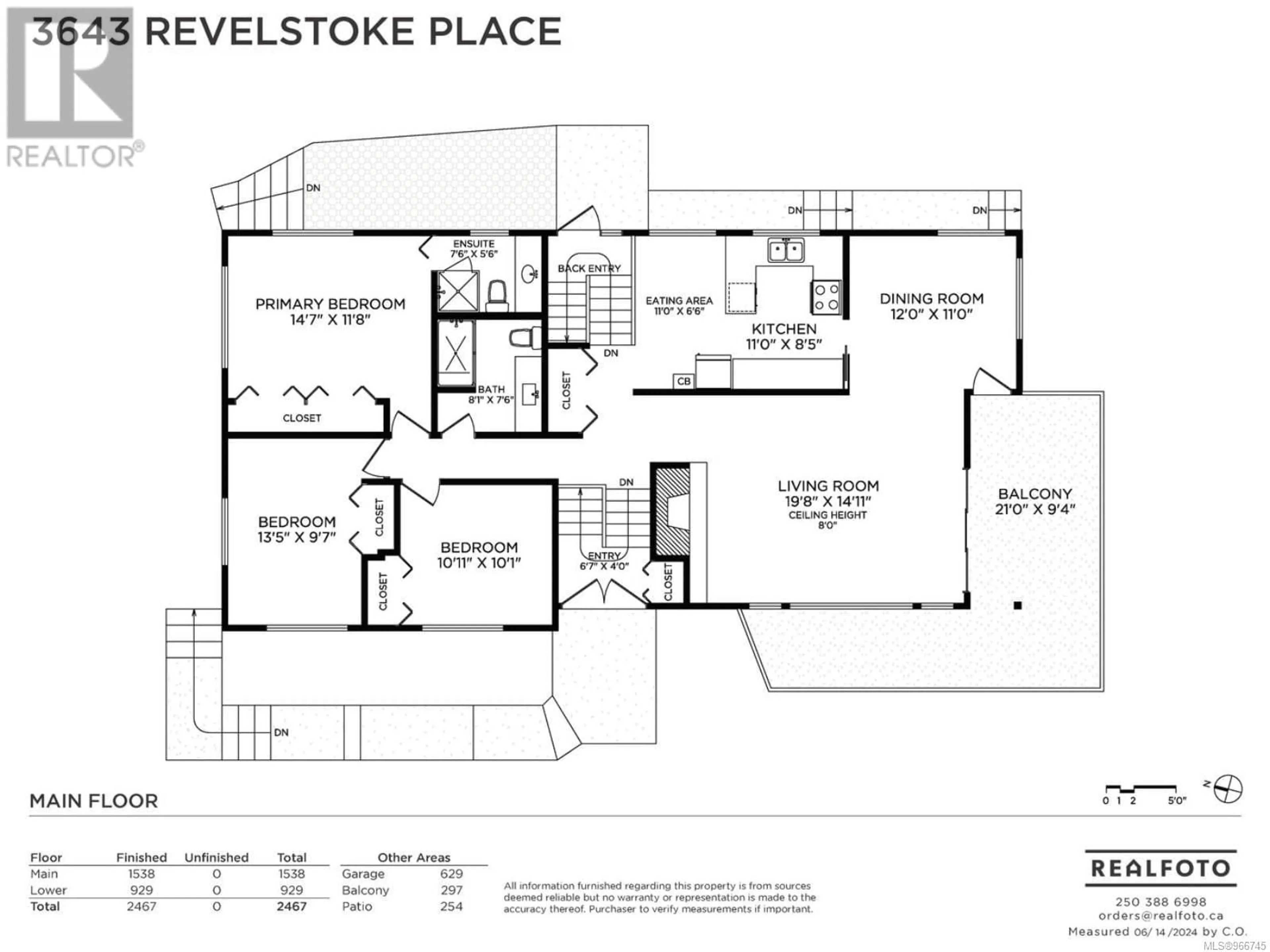 Floor plan for 3643 Revelstoke Pl, Saanich British Columbia V8P3X5