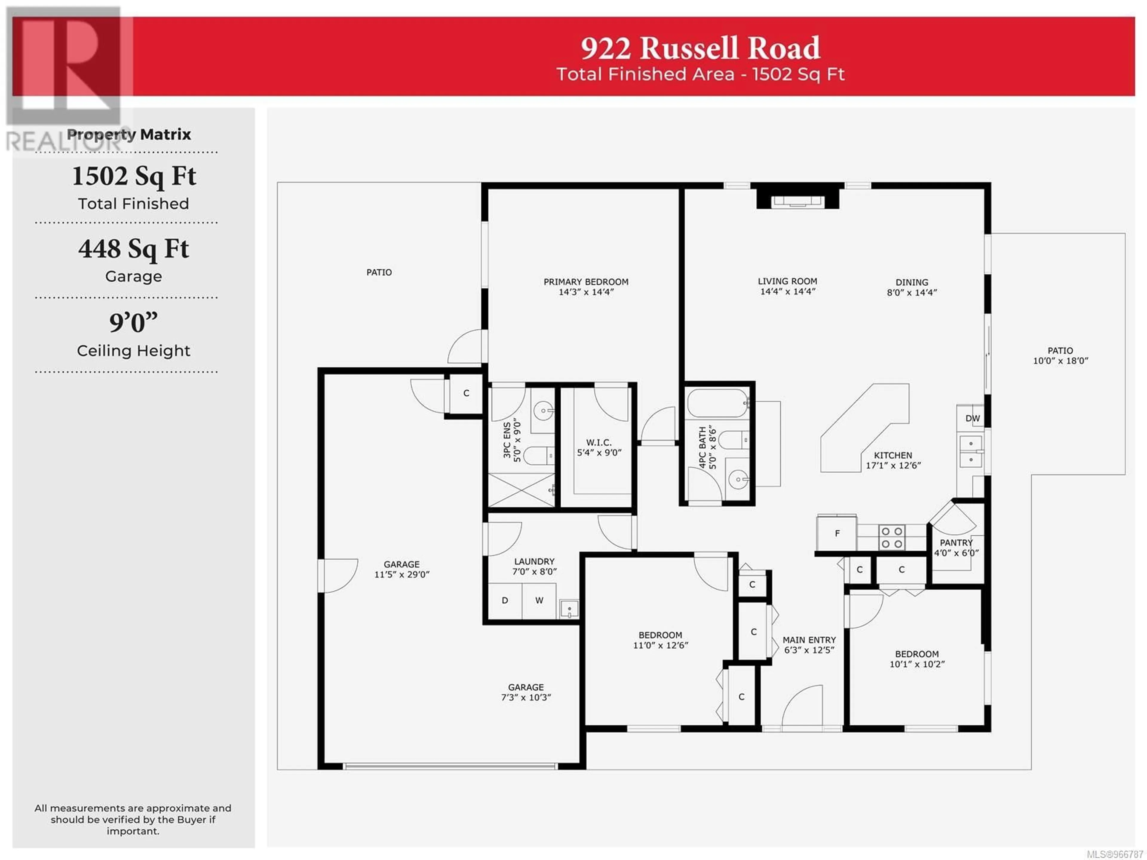 Floor plan for 922 Russell Rd, Ladysmith British Columbia V9G1W5